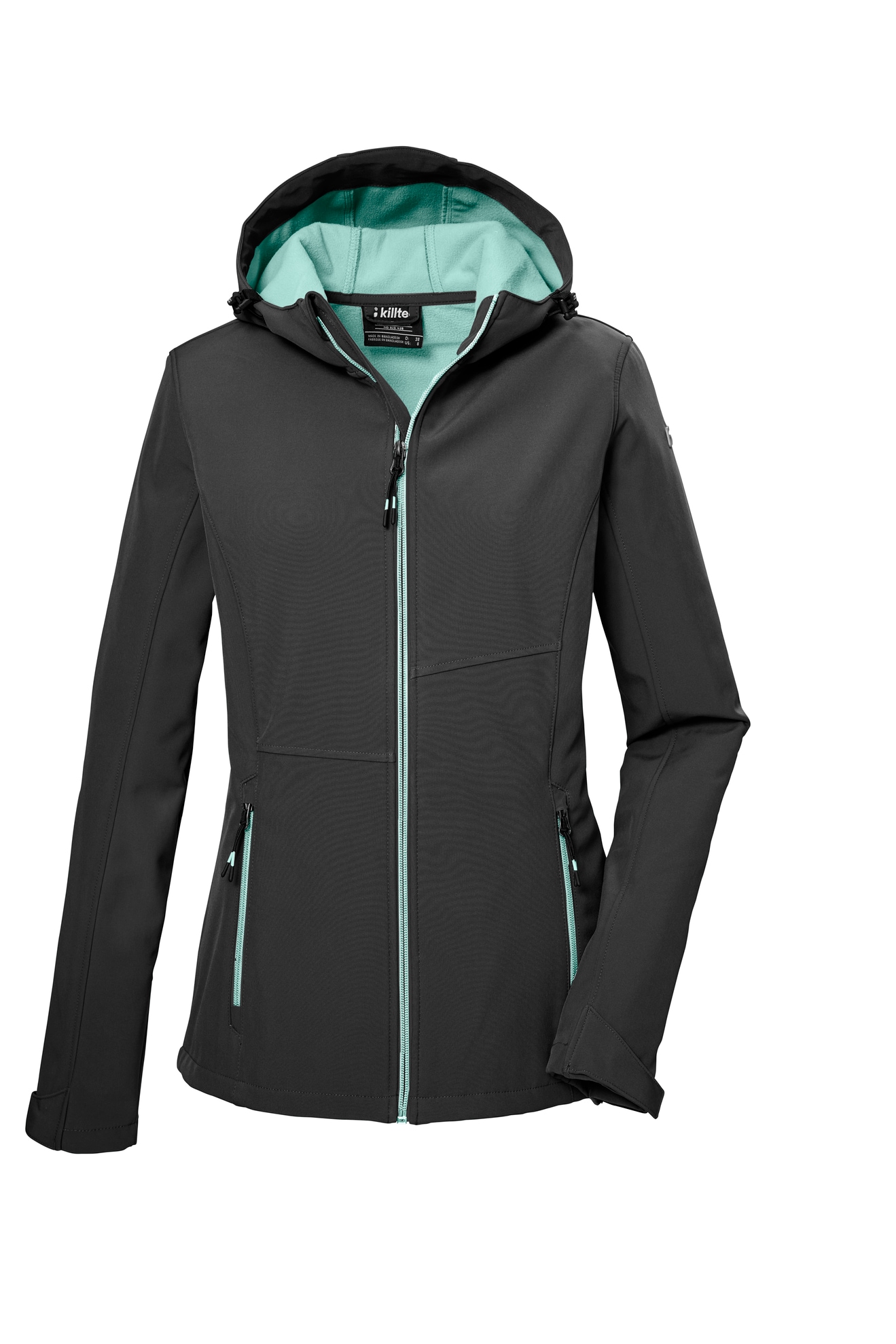 Killtec Softshelljacke, mit Kapuze