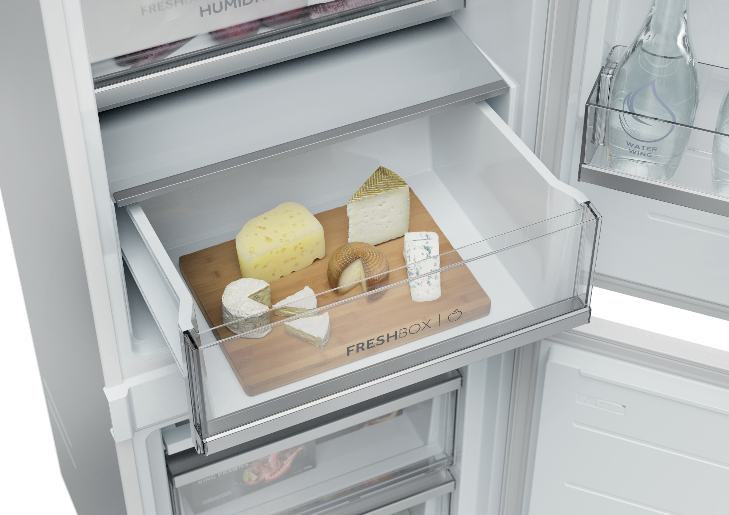 Haier Einbaukühlgefrierkombination »HBQW5518E« 177,2 cm hoch 54 cm breit