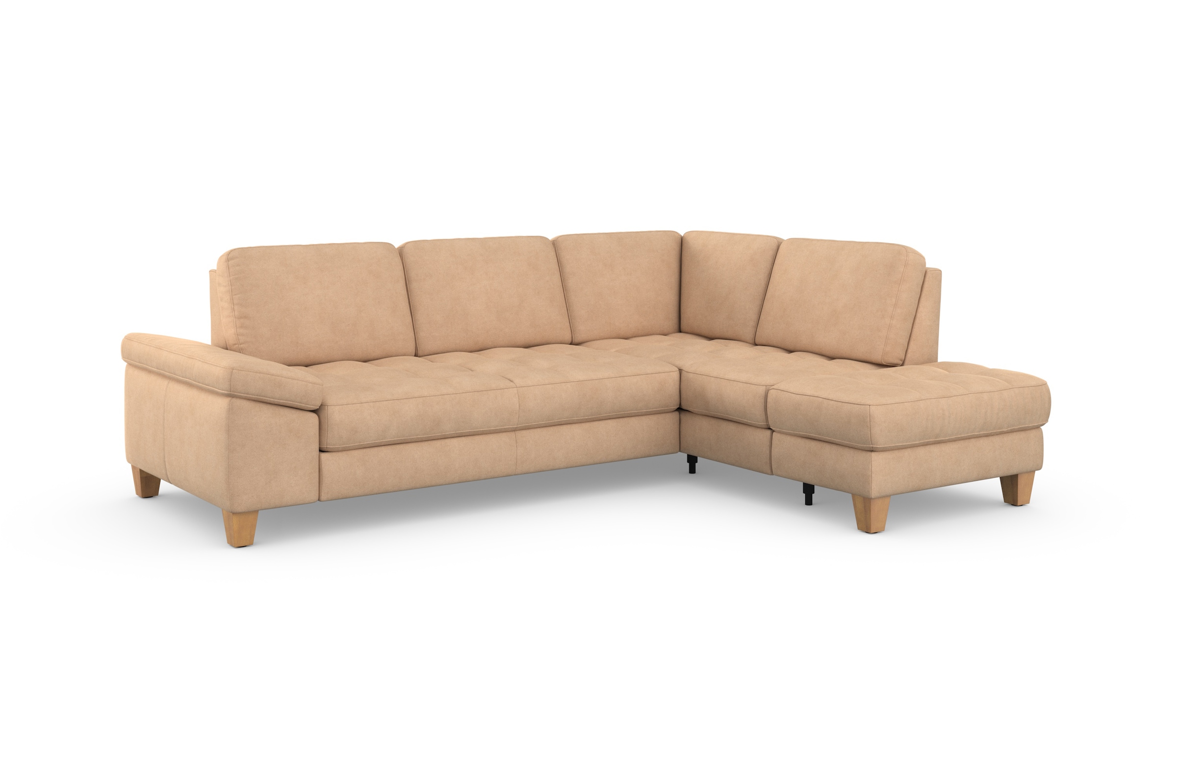 sit&more Ecksofa »Westham L-Form« mit Ottomane, mit oder ohne Bettfunktion, Bettkasten, Verstellung