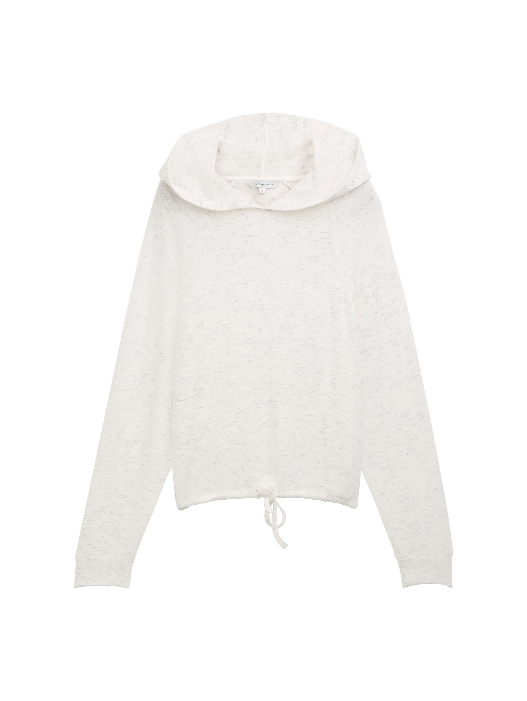 TOM TAILOR Denim Kapuzensweatshirt, mit Kordelzug am Saum
