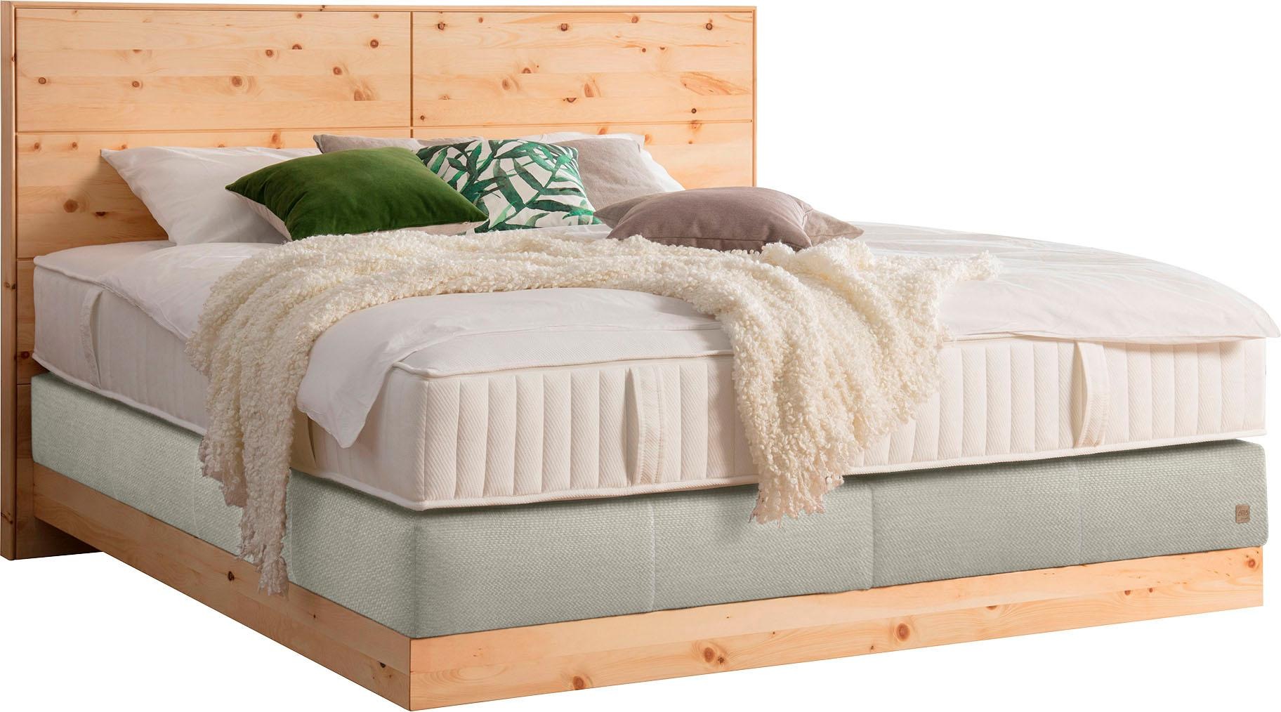 ADA premium Boxspringbett »Chalet«, Grand Comfort TF 1000 PM, Zirbenholz natur geölt kaufen