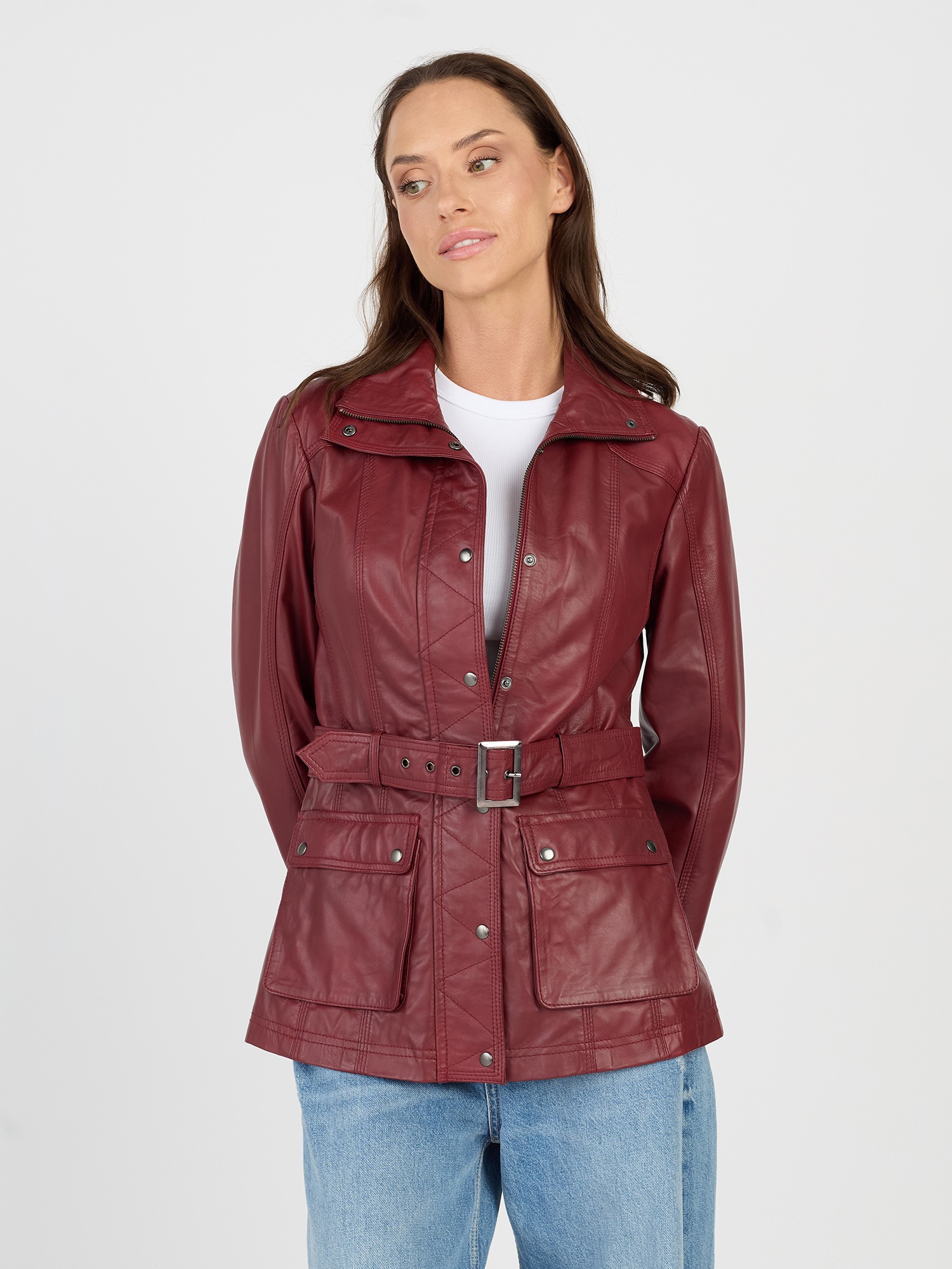 JCC Bikerjacke »Lederjacke R6382«