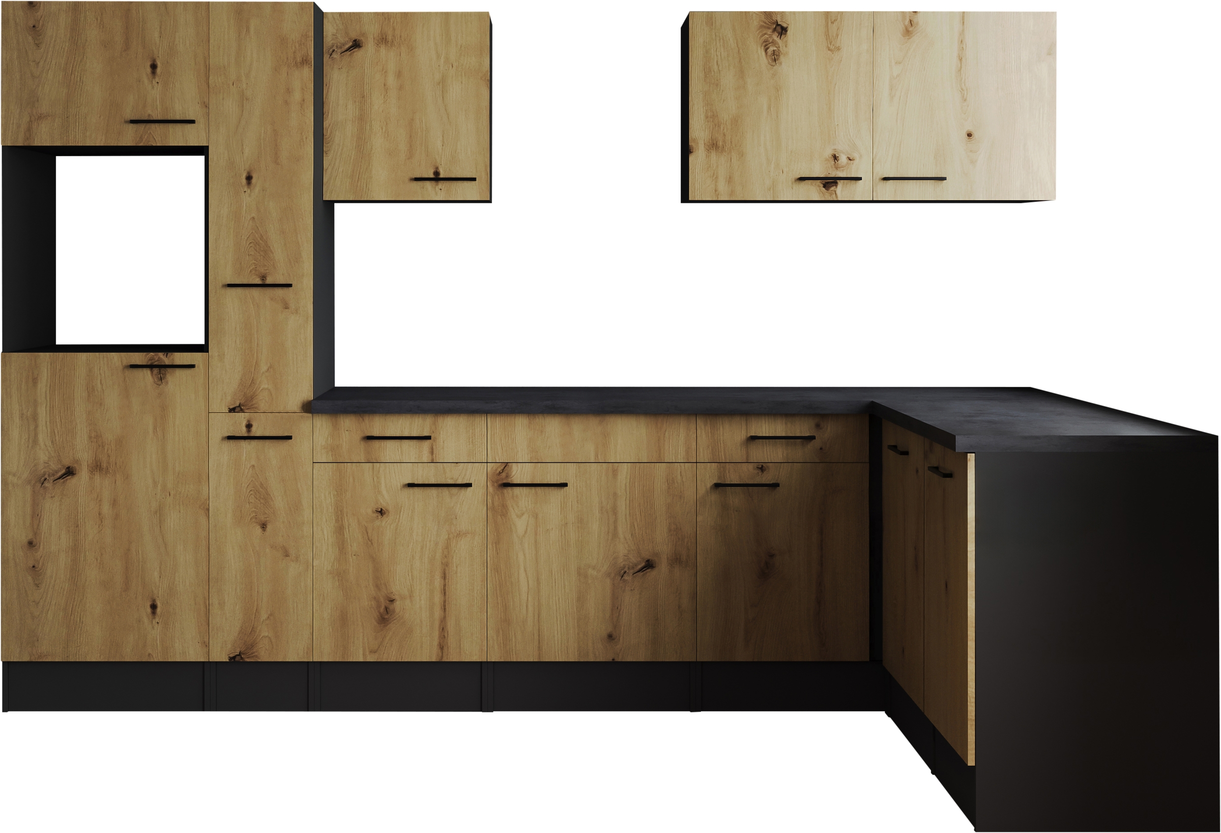 RESPEKTA Winkelküche »Oliver« Breite 310 cm, 90 cm Arbeitshöhe, in exklusiver Konfiguration für OTTO