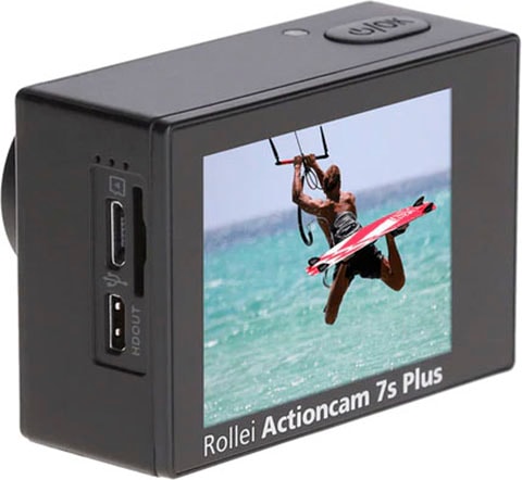 WLAN 4K Ultra ➥ Garantie | 7s Rollei Plus«, (Wi-Fi) HD, XXL UNIVERSAL 3 »Actioncam Action Jahre Cam