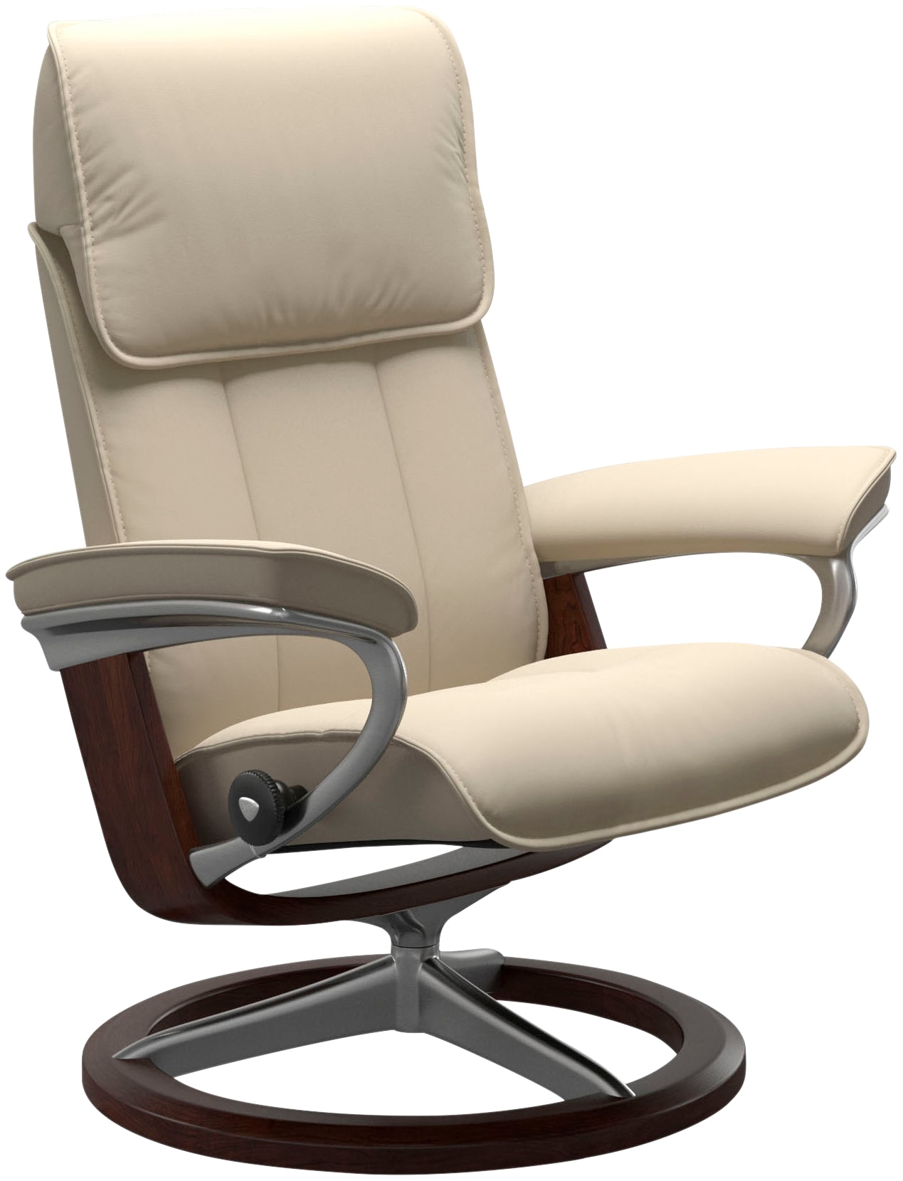 Stressless® Relaxsessel »Admiral« mit Signature Base, Größe M & L, Gestell Braun