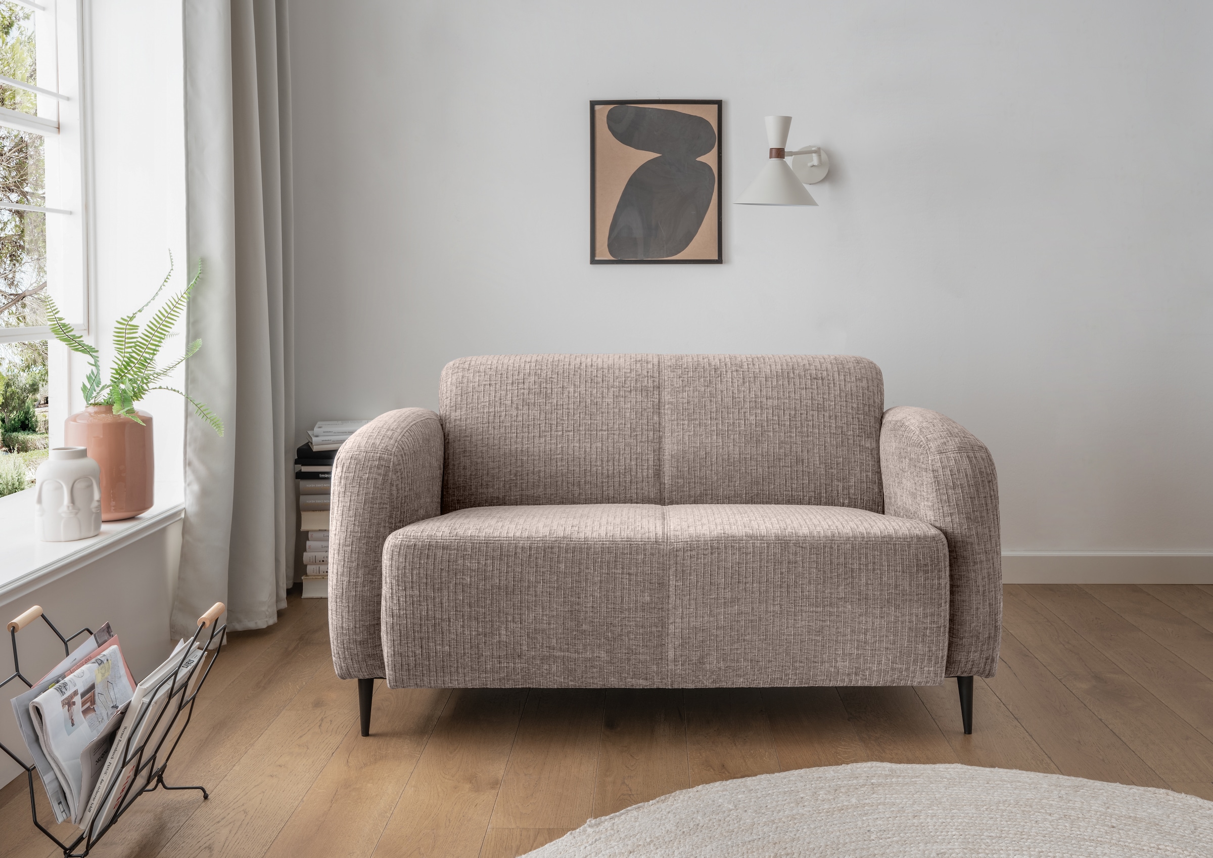 Home affaire Polstergarnitur »Marone bequem, zeitlos & elegant« Set, 3-Sitzer, 2-Sitzer, Sessel, 3 Stk. tlg. auch einzeln erhältlich