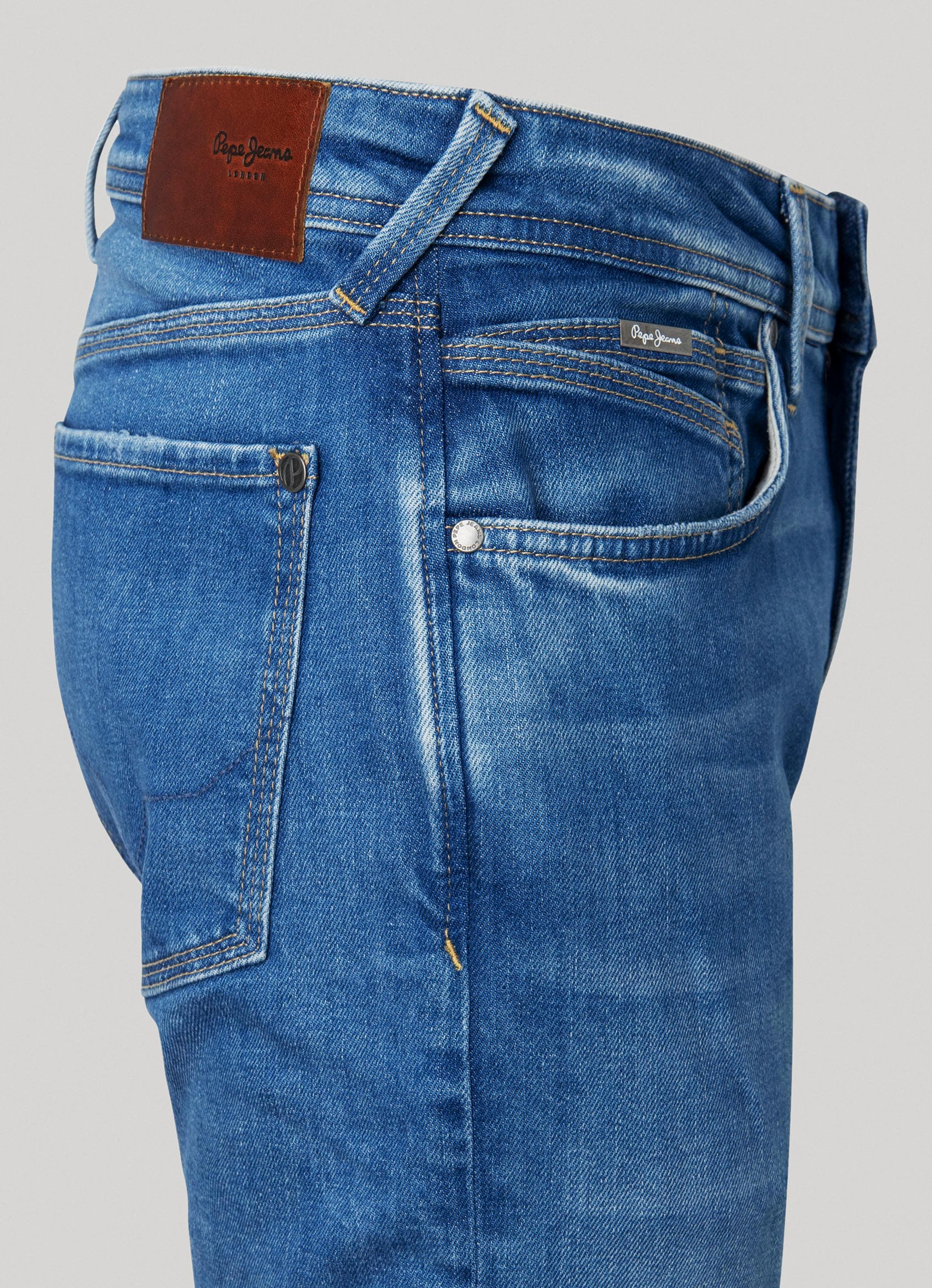 Pepe Jeans Slim-fit-Jeans »HATCH REGULAR«, mit Stretchanteil