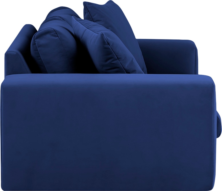 Home affaire 2-Sitzer »SLEETLAND XXL in Samtvelours oder Vintage-Leder-Optik« besonders groß und bequem