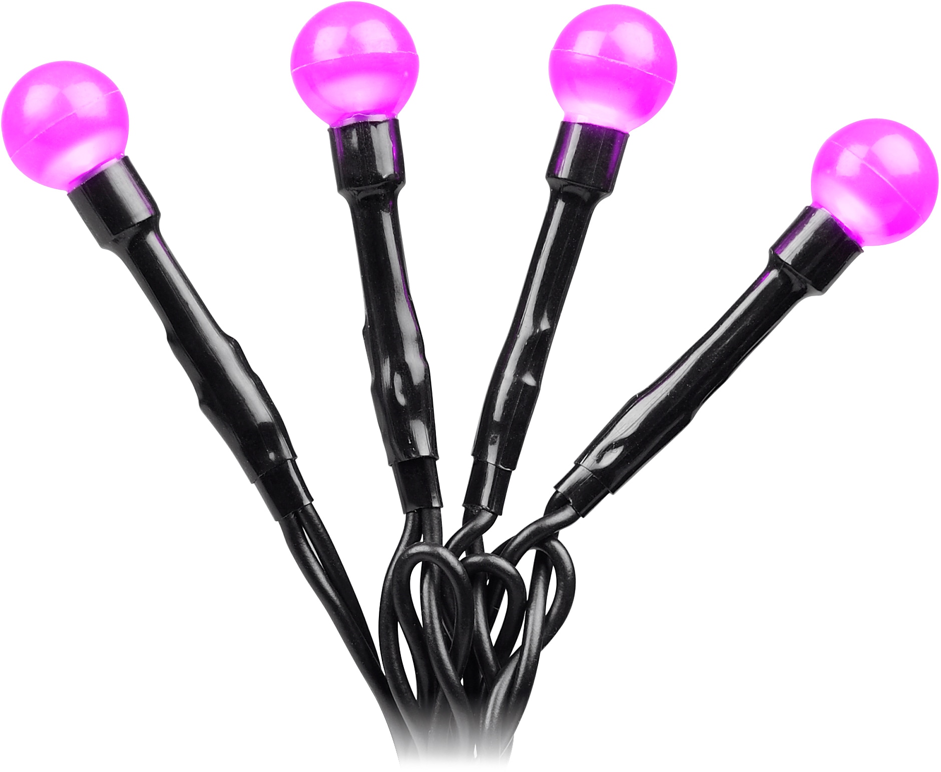 80 runde LED-Lichterkette St.-flammig, auf purpurfarbene kaufen aussen«, Dioden, Dioden LED 80 »Weihnachtsdeko KONSTSMIDE Globelichterkette, Raten