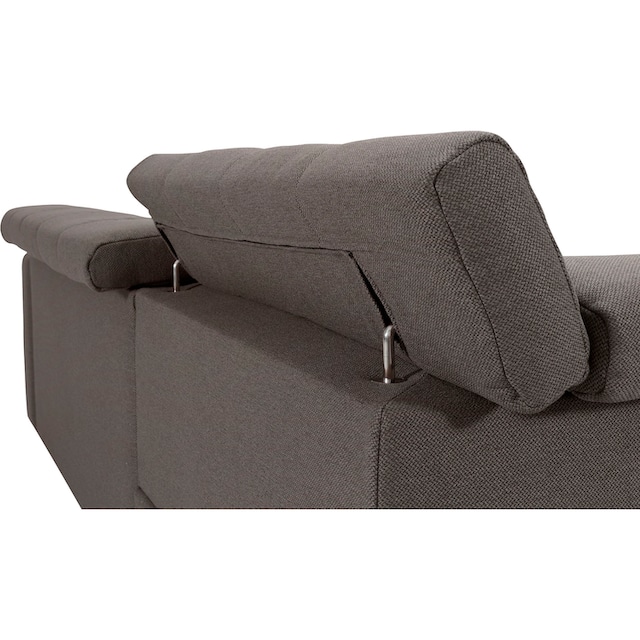 exxpo - sofa fashion Ecksofa »Otusso«, Steppung im Sitzbereich, Wahlweise  mit Bettfunktion und Bettkasten online bestellen | UNIVERSAL