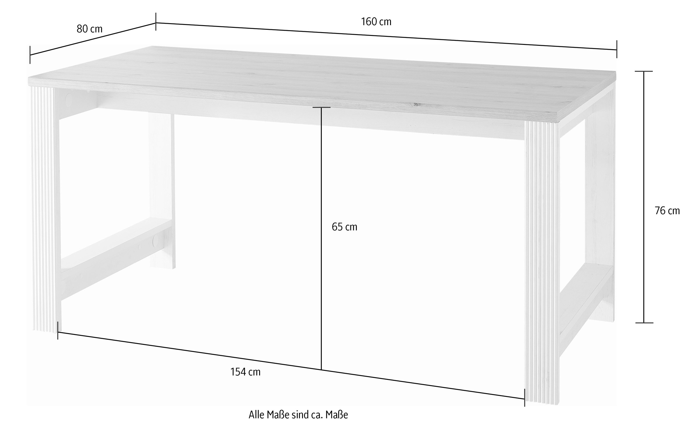 Innostyle Schreibtisch, (1 St.)