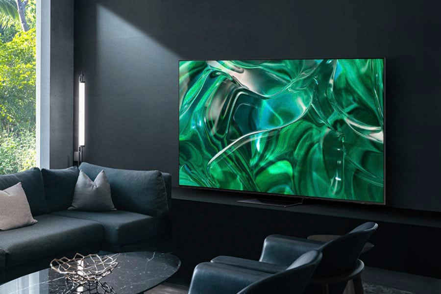 Samsung OLED-Fernseher, 195 cm/77 UNIVERSAL Quantum ➥ XXL Hub Design,Gaming 3 Zoll, Garantie Jahre Neural One Smart-TV, Prozessor 4K,Infinity 