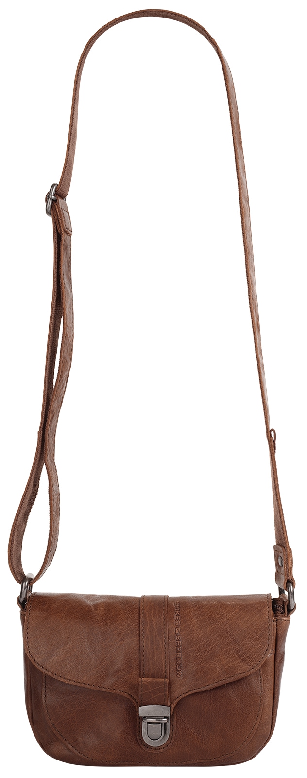 Spikes & Sparrow Umhängetasche »SPIKES & SPARROW Damen echt Leder« echt Leder