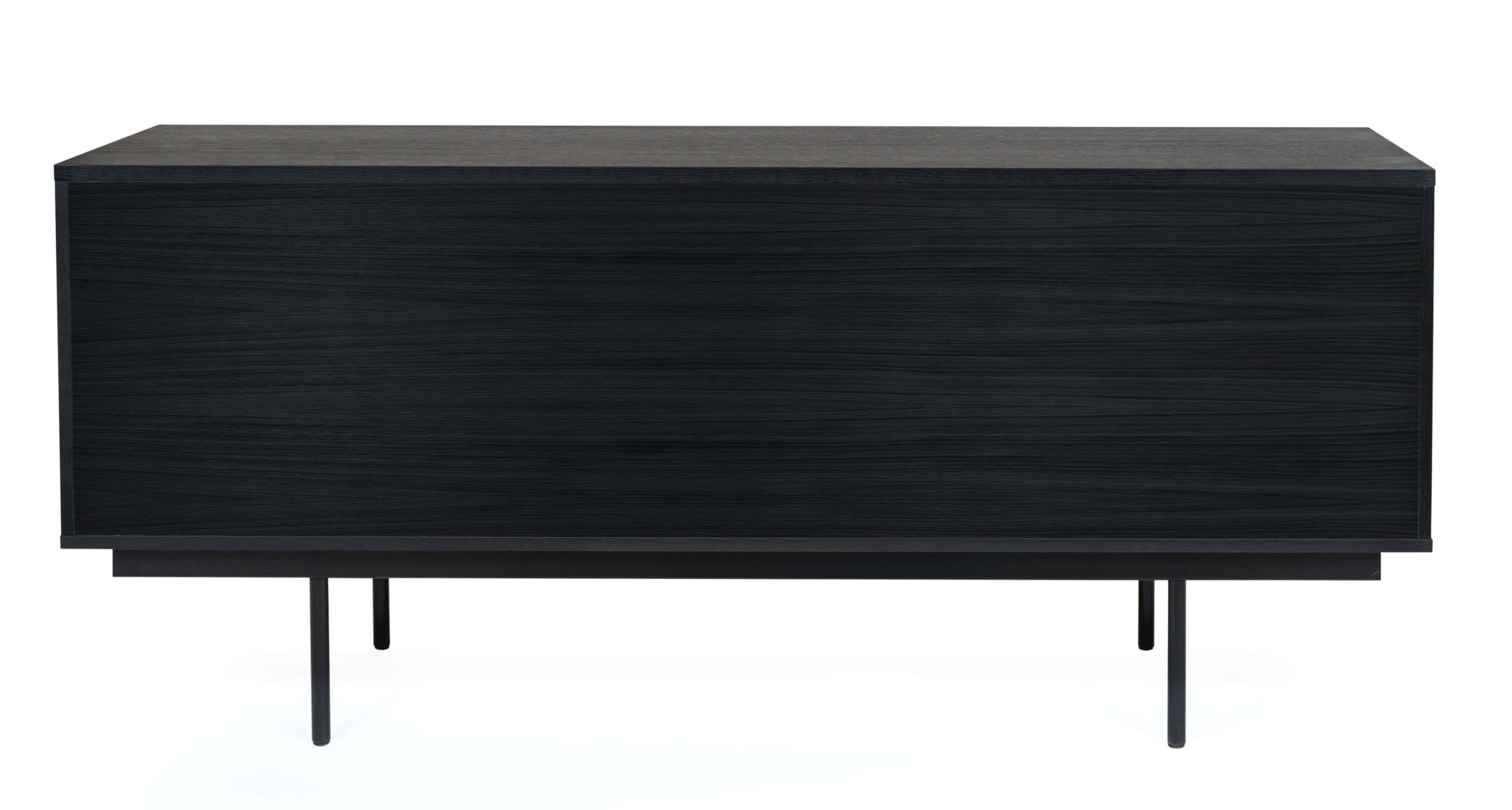 Woodman Sideboard »Stripe«, besonderes Design, 3 Push-to-Open-Türen, Breite 161 cm, FSC®