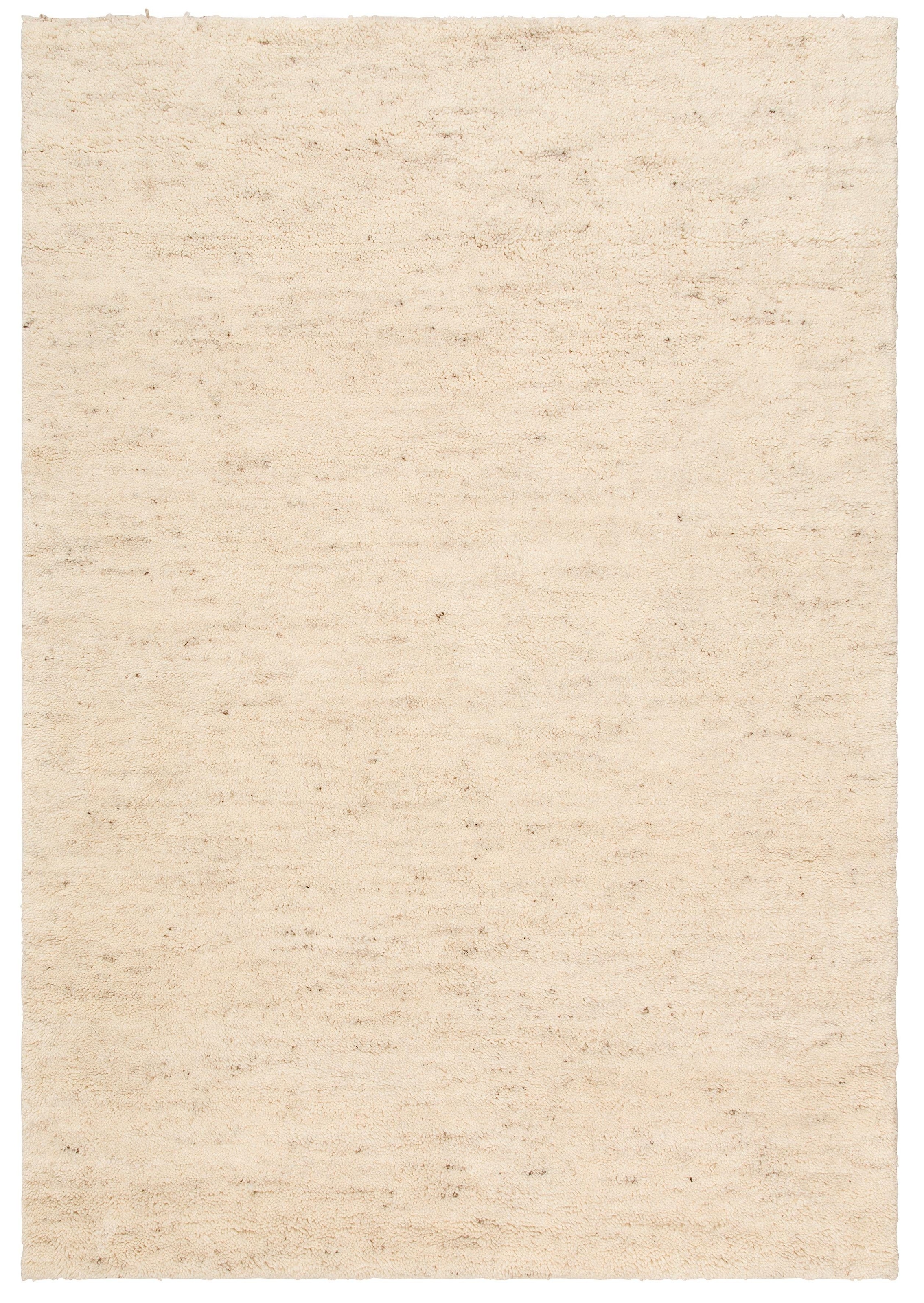 OTTO home Wollteppich »Mohan« rechteckig 25 mm Höhe echter Berber aus Marokko, reine Wolle, Woll-Shaggy, handgeknüpft