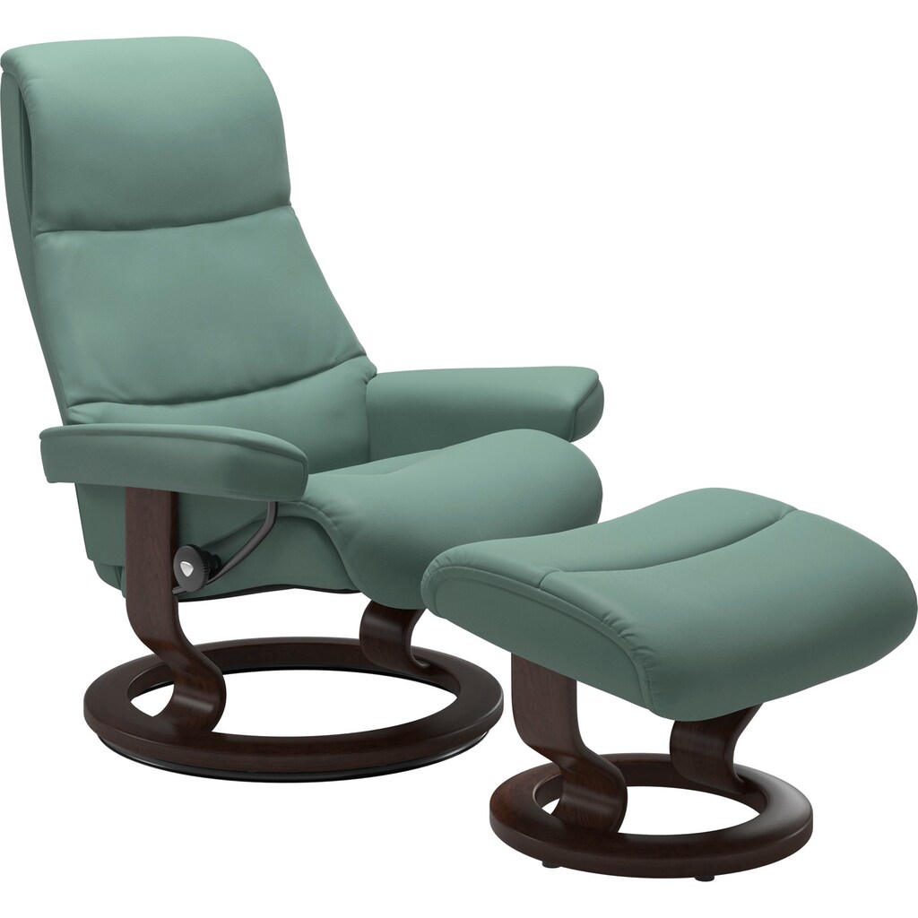 Stressless® Relaxsessel »View«, (Set, Relaxsessel mit Hocker)