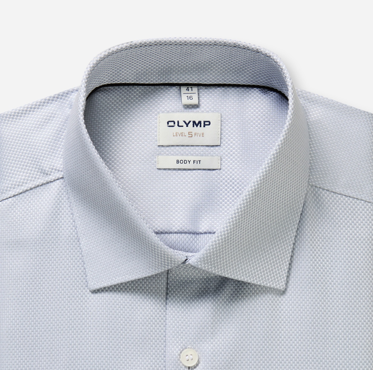 OLYMP Businesshemd »Level Five body fit« mit modischer Struktur