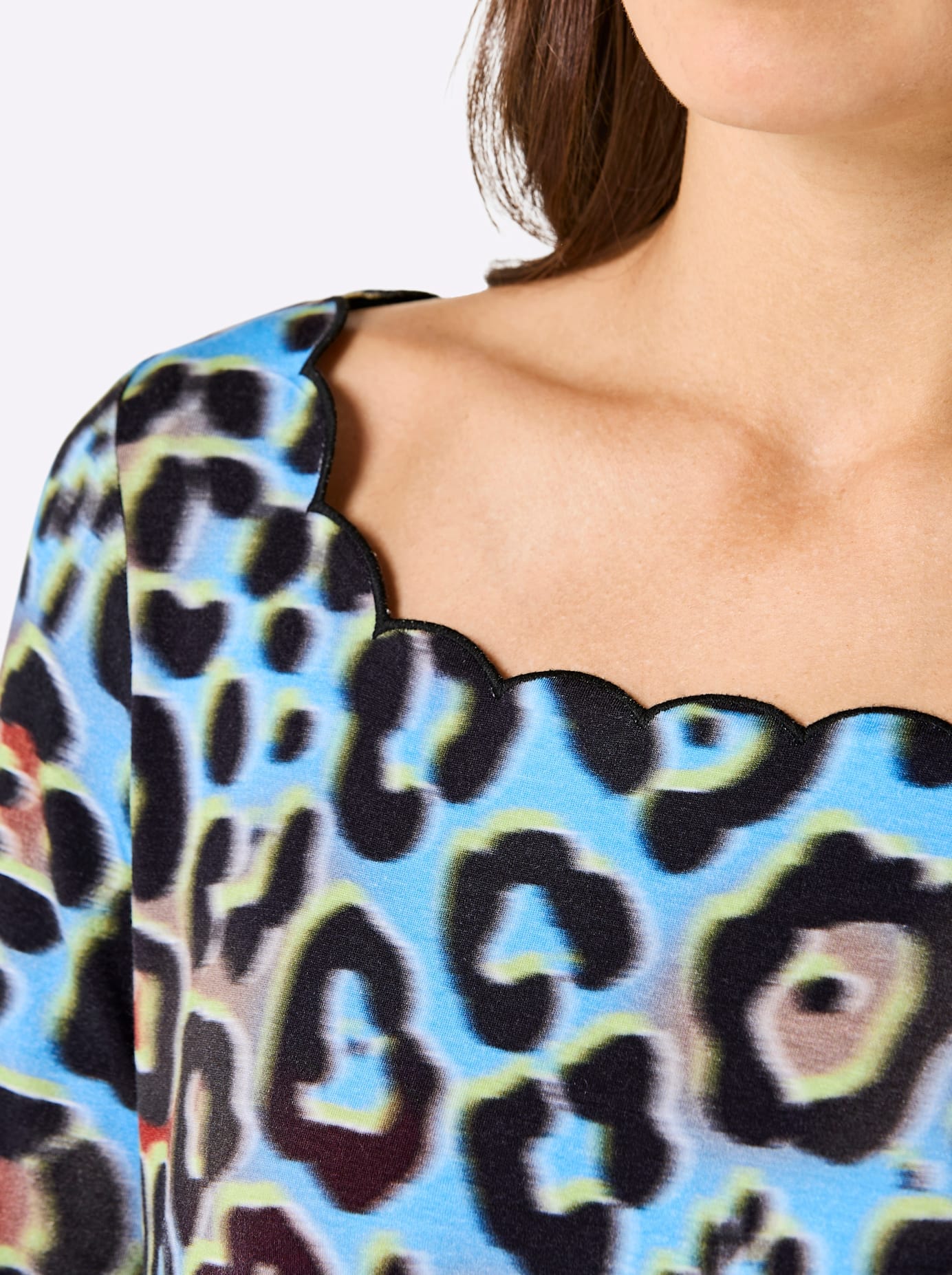 CREATION L PREMIUM 3/4-Arm-Shirt »Lyocell-Shirt« 1 tlg.