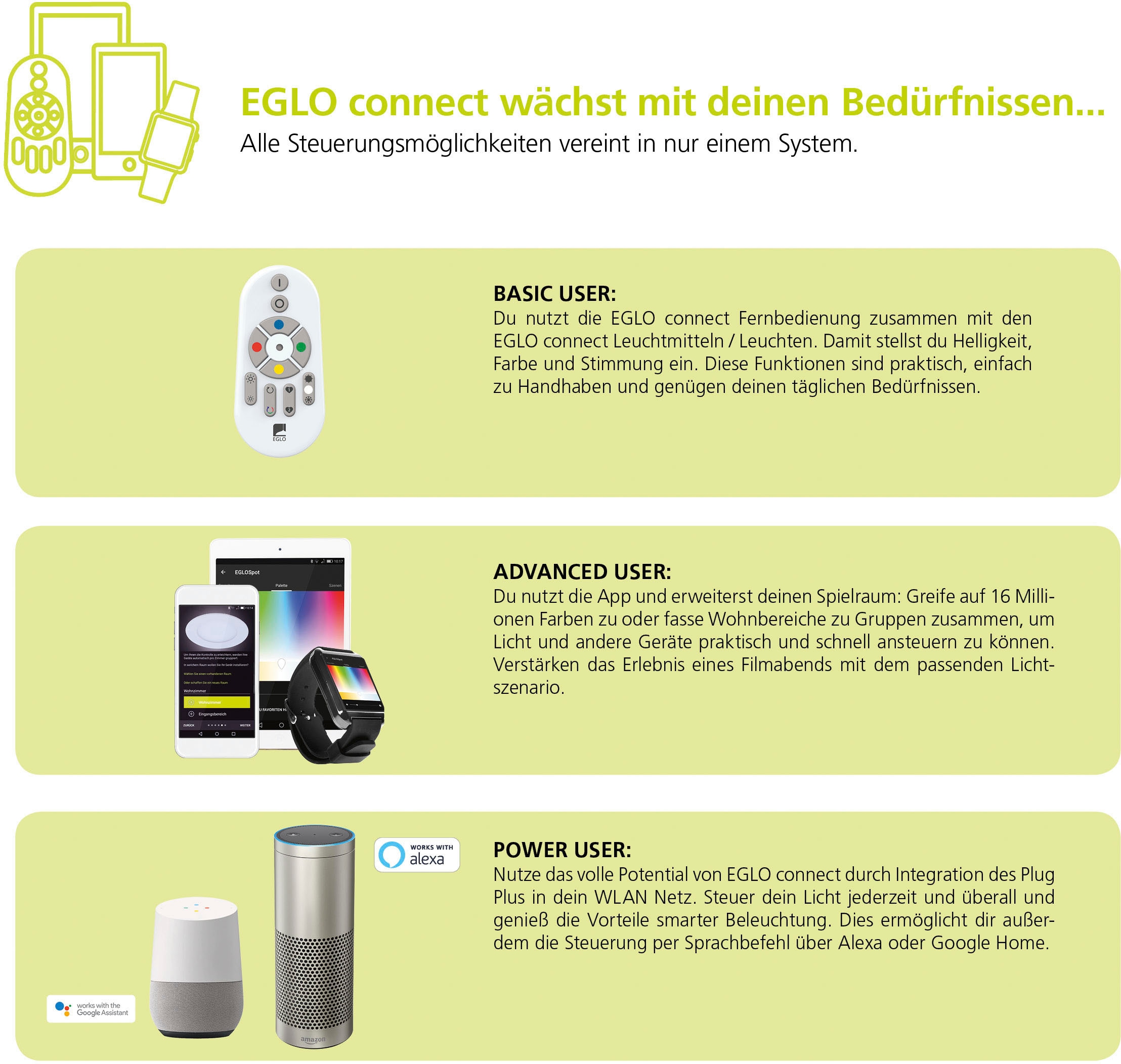 EGLO LED Deckenleuchte »GIRON-C«, 1 online einstellbar Smart Farben 3 und Jahren Home Deckenlampe Garantie Ø30cm, XXL kaufen Weißtöne dimmbar, | flammig-flammig, mit