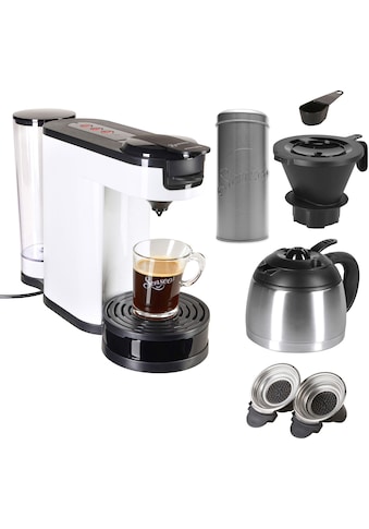 Senseo Kaffeepadmaschine »SENSEO® Switch HD6592/00«, Papierfilter, mit Kaffeepaddose... kaufen