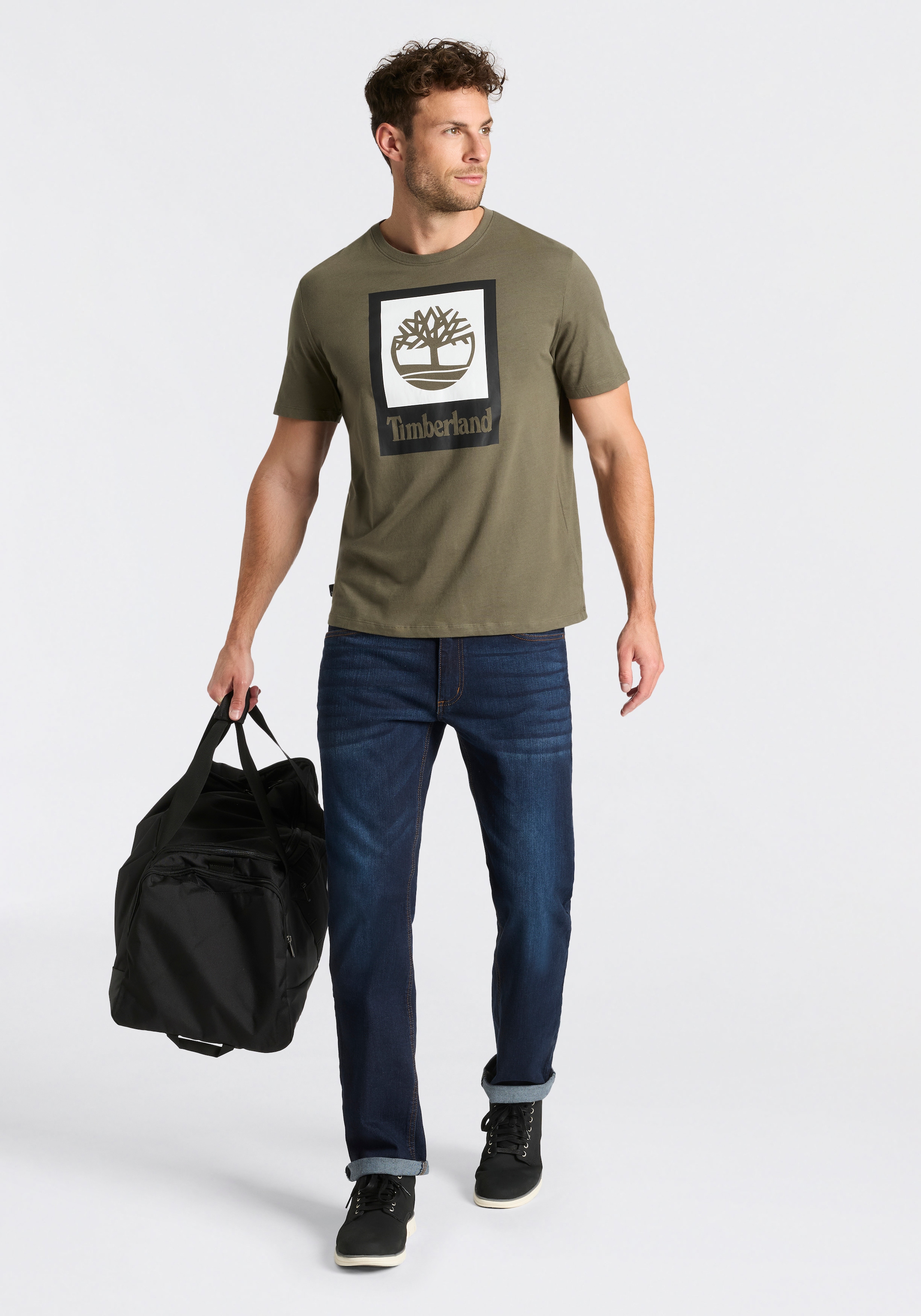 Timberland Kapuzensweatshirt »Silicon Badge Hoodie (LB)«, für Erwachsene, sportlicher Stil, mit Kapuze, bequeme Passform
