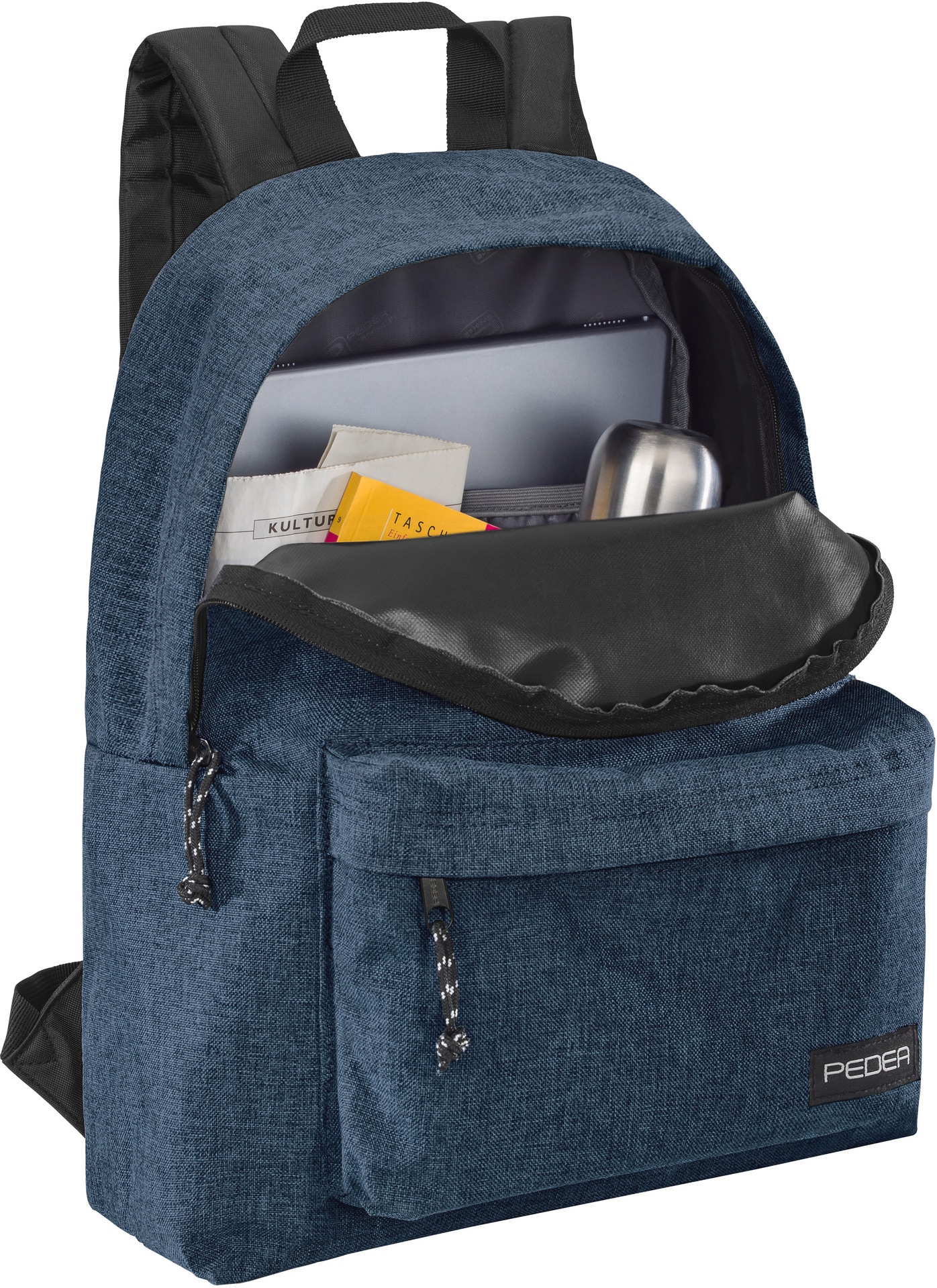 PEDEA Notebookrucksack »Style 33,8cm (13,3)«, aus wasserabweisenden Materialen