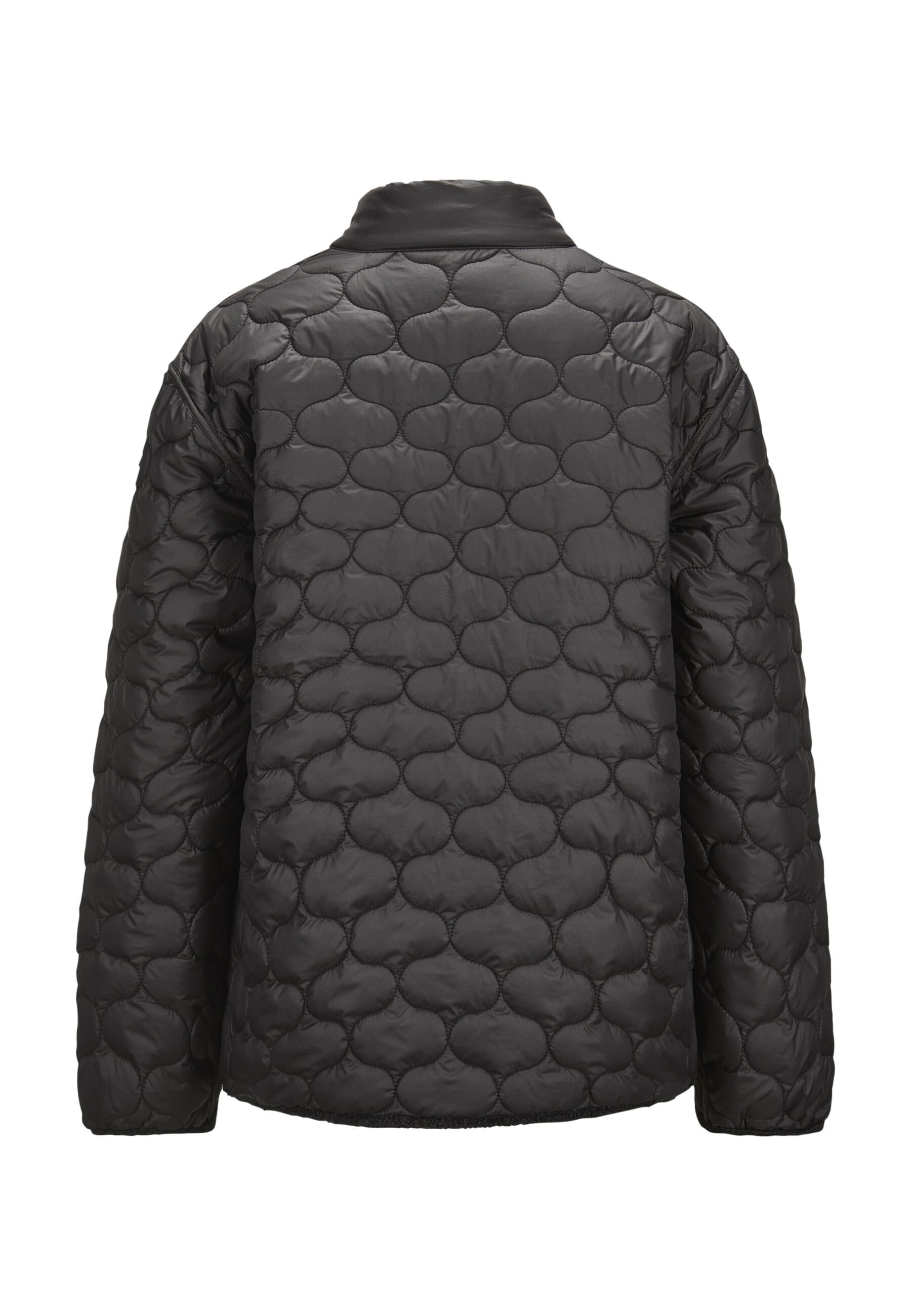 Milestone Steppjacke »MSMeadow solid« ohne Kapuze zum Wenden im Wellenstepp