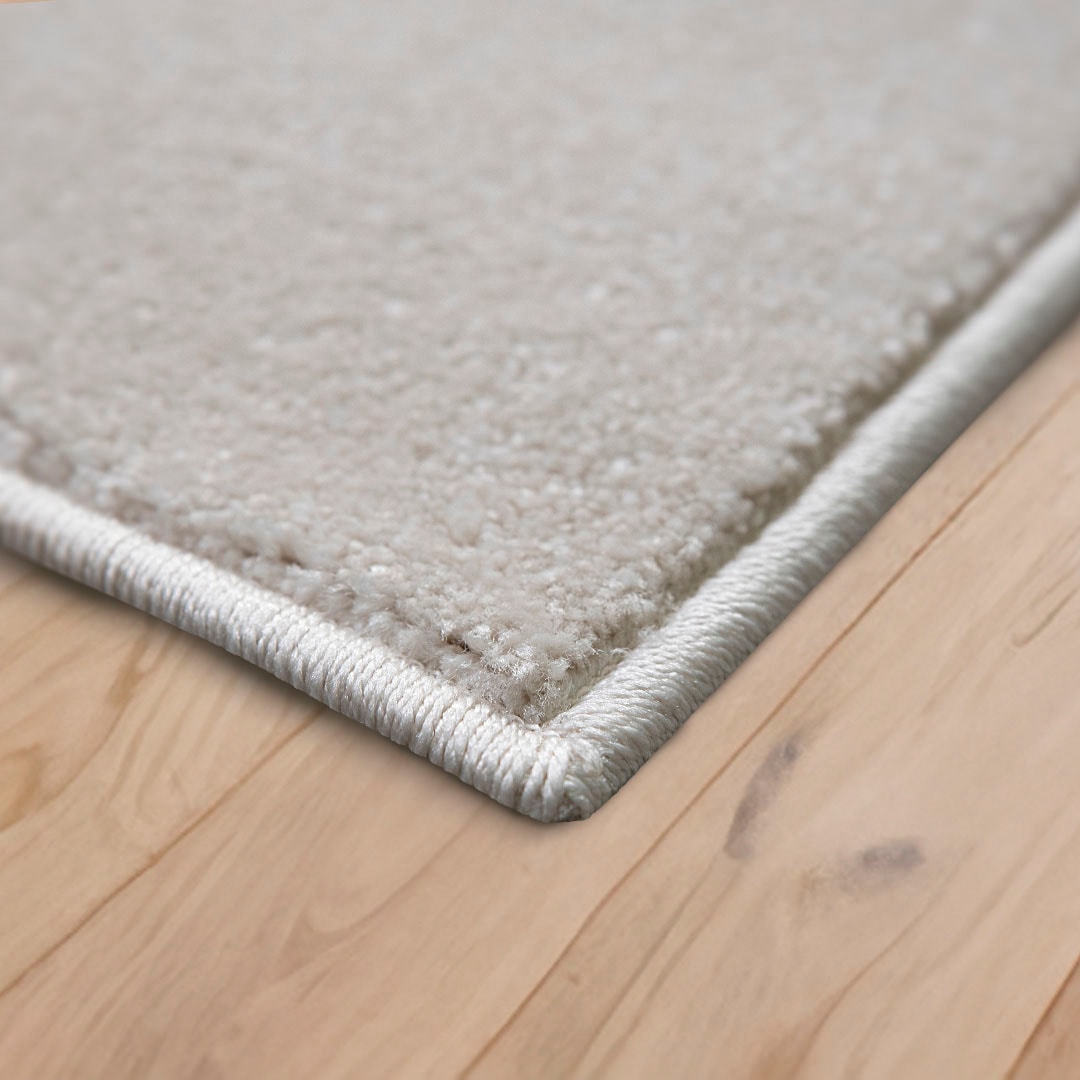 OTTO home Teppich »Pieter« rechteckig 9 mm Höhe mit besonders weichem Flor, Kurzflor, Design-Teppich, Melange-Effekt