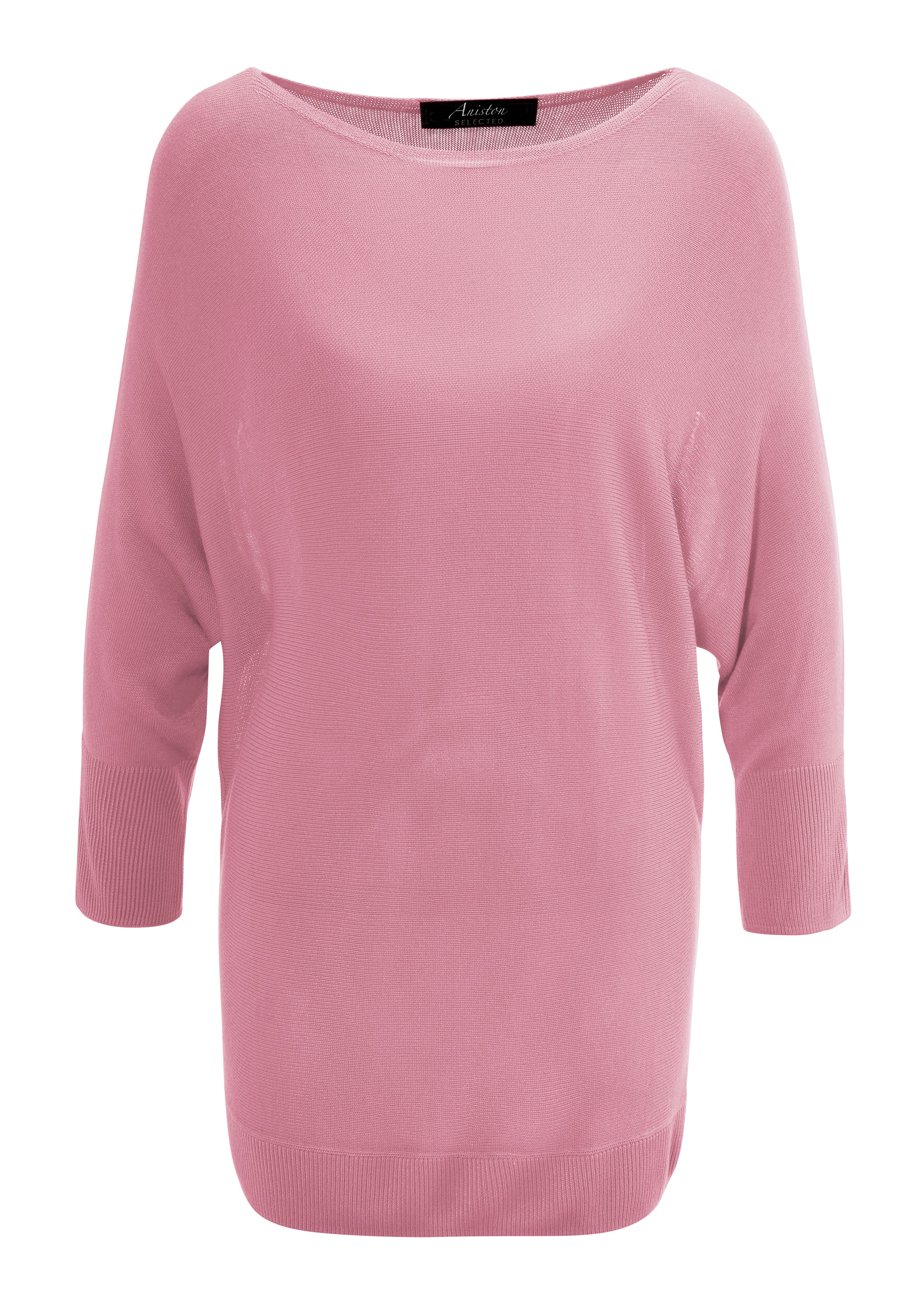 Aniston SELECTED Strickpullover, mit U-Boot-Ausschnitt