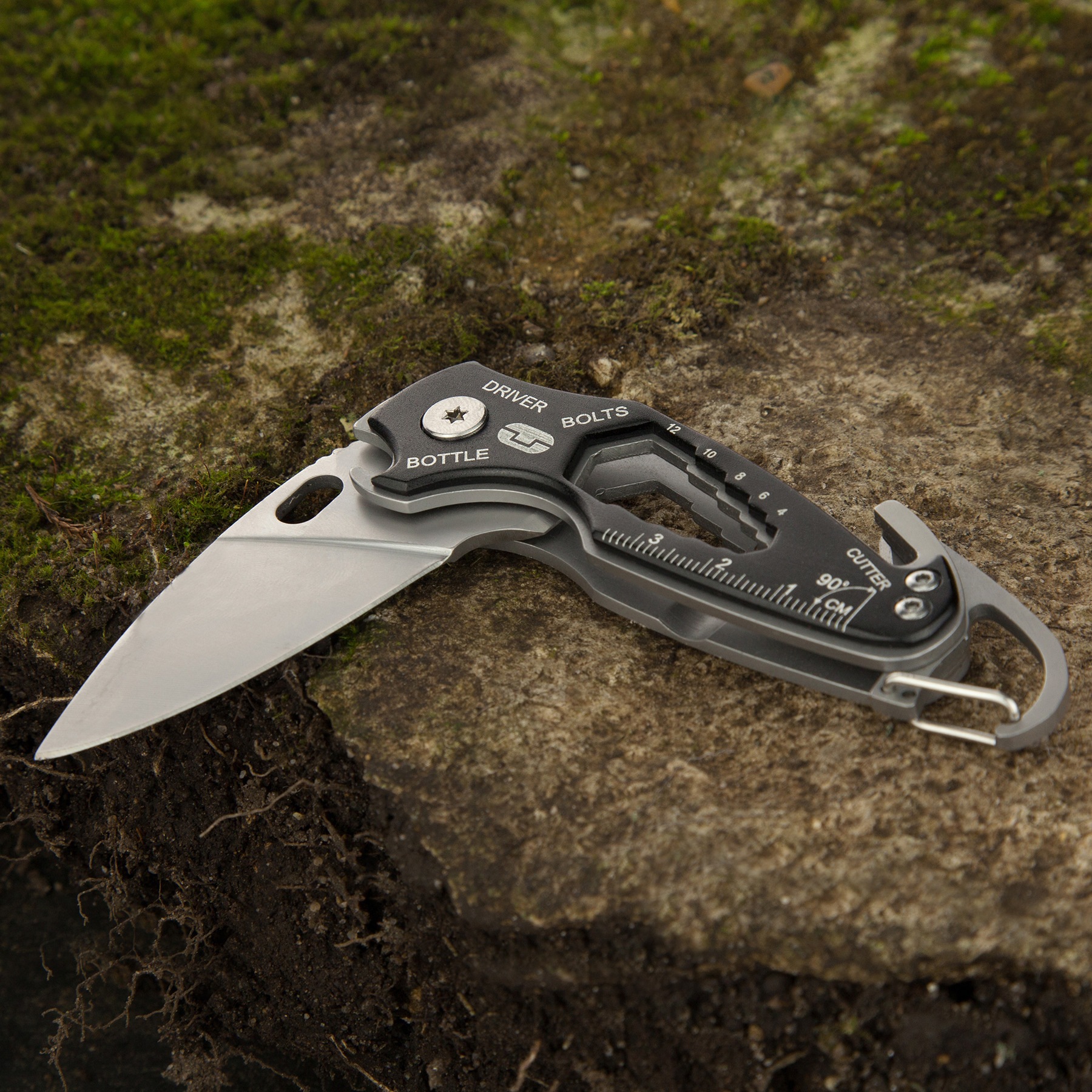 TRUE Multitool »SMARTKNIFE« 11 Funktionen, Schnellverschluss-Clip