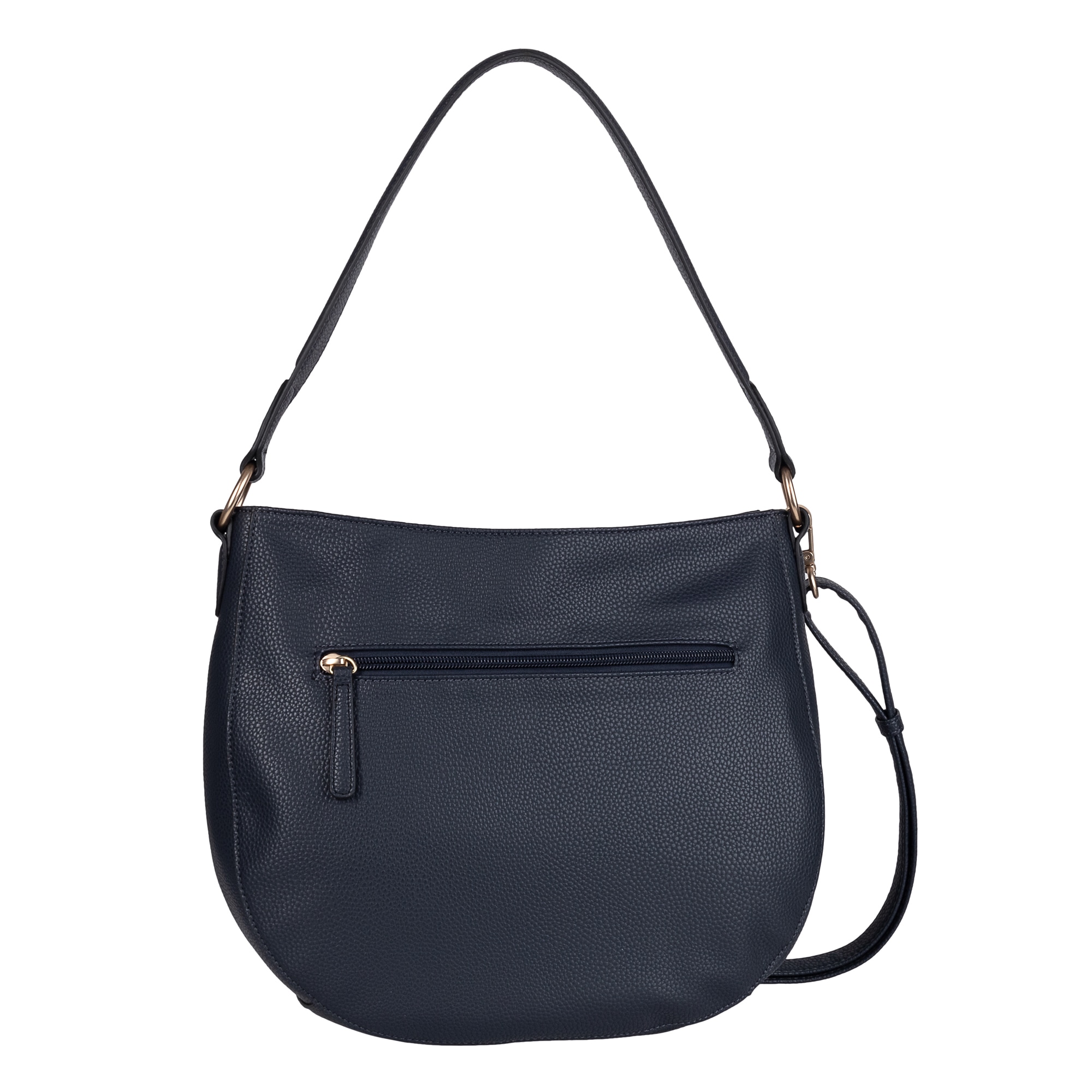 Gabor Hobo »Melora« leicht genarbtes Lederimitat mit feinem Logo und goldenem Metallring