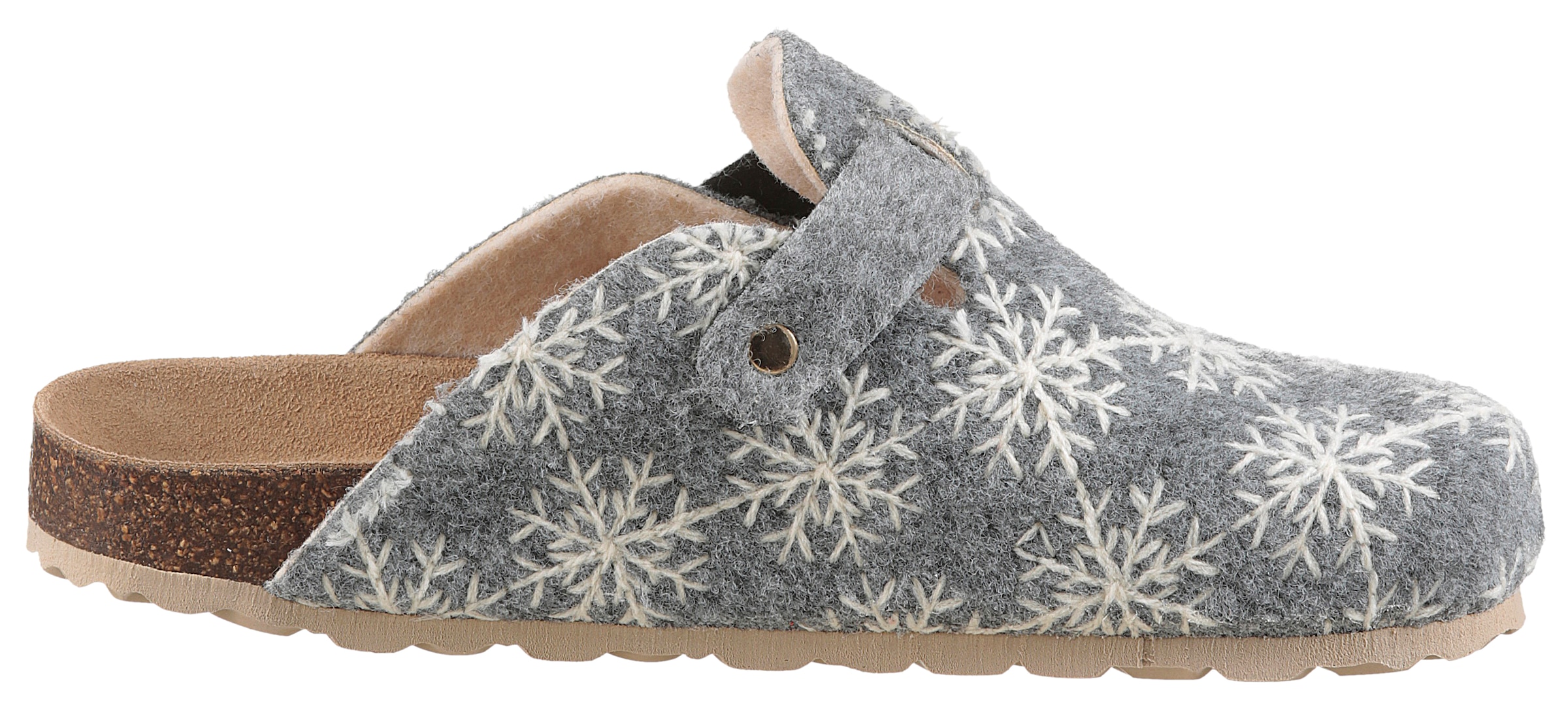 Aniston SHOES Clog  Clog, Hausschuh, Homeslipper, verstellbare Schnalle - NEUE KOLLEKTION