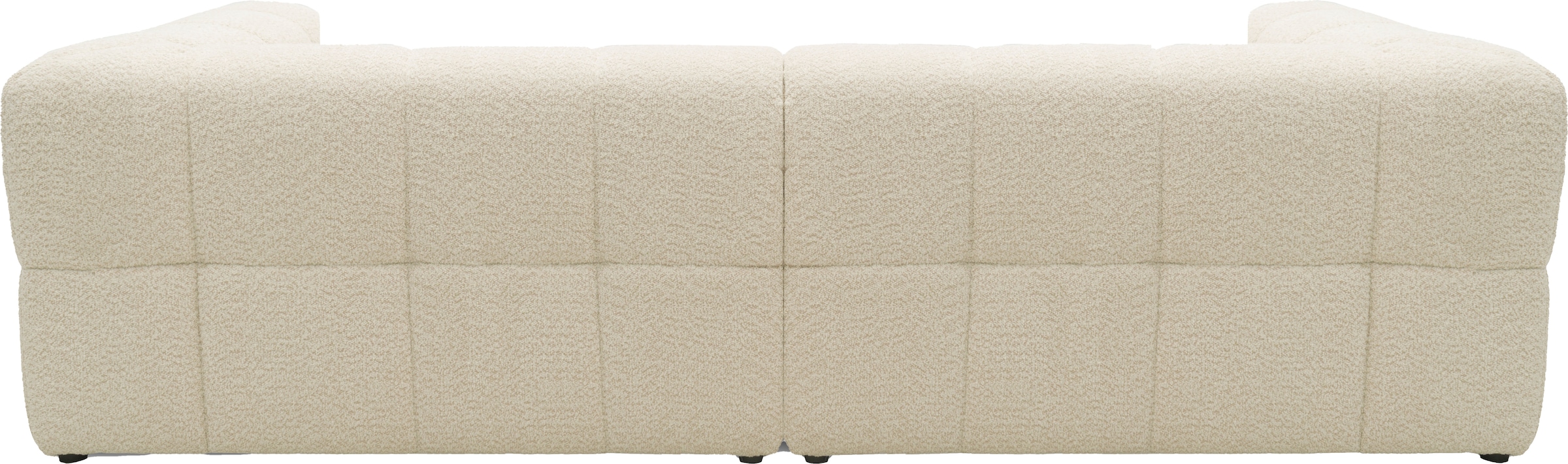 DOMO collection Big-Sofa »800019 Megasofa in 2 Breiten, Kassettensteppung, modern, Federkern«, (2 St.), Bigsofa mit Taschenfederkern und Kassettensteppung