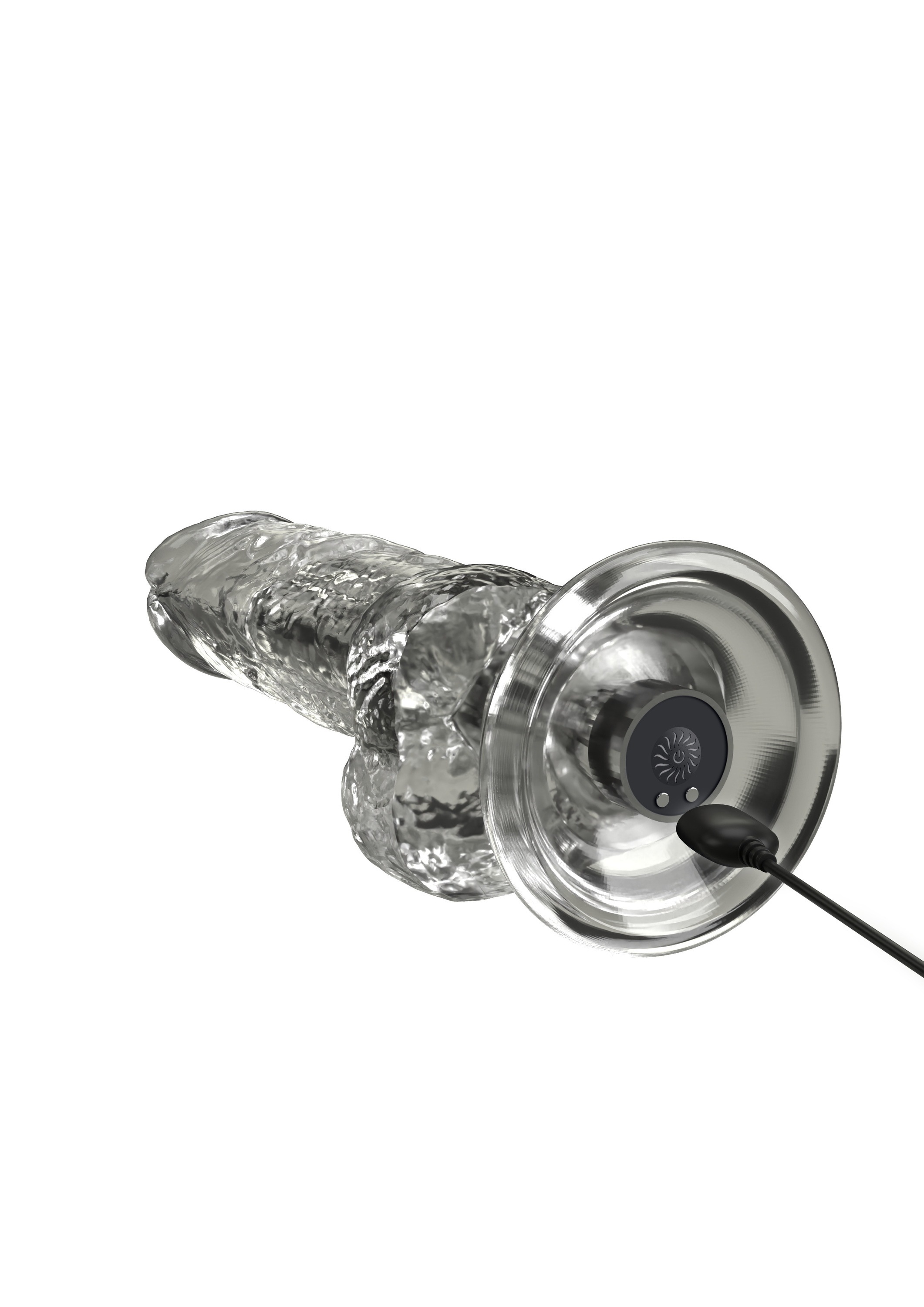Crystal Clear Vibrator »Naturvibrator Vibrator mit Saugfuß«