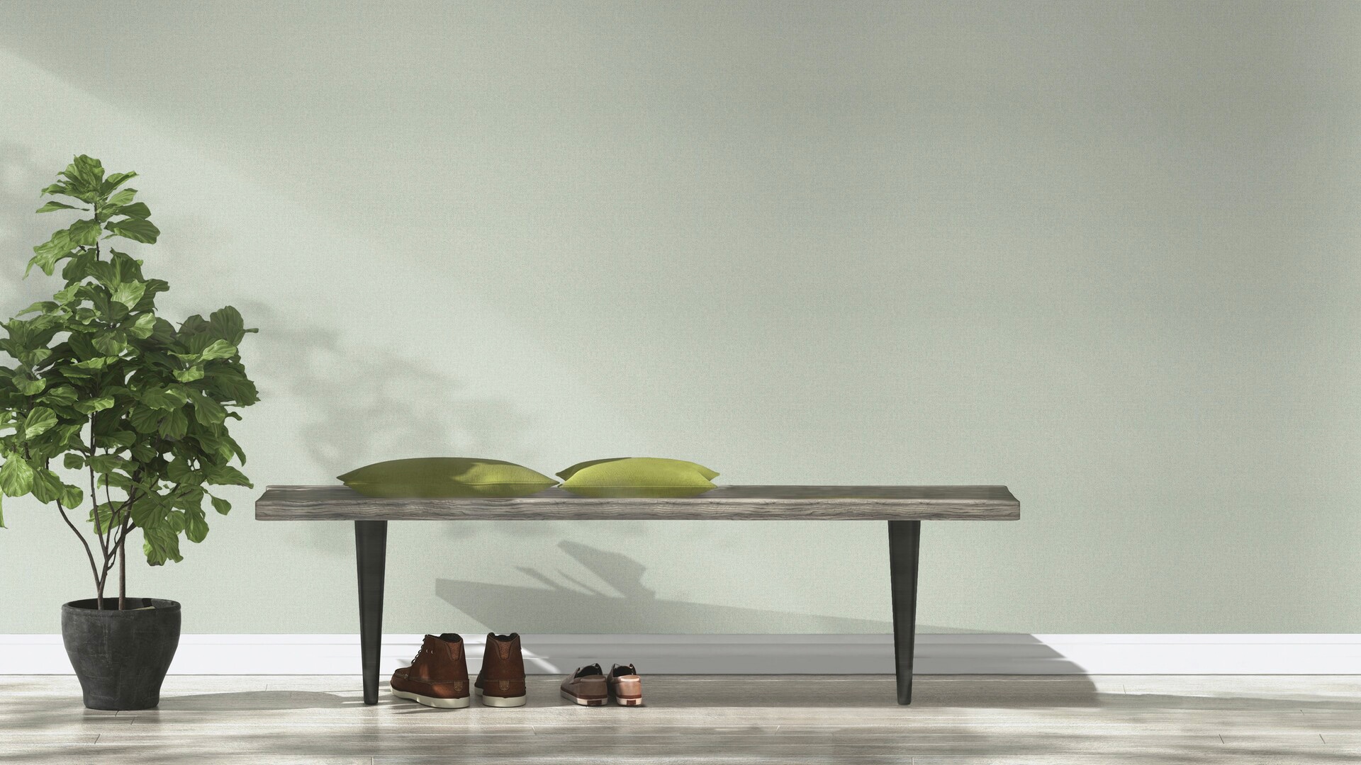 Rasch Vliestapete »Tapetenwechsel II« einfarbig Unitapete mit Struktur