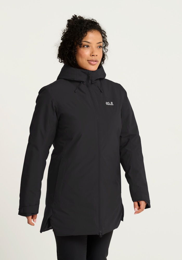 Jack Wolfskin Wintermantel »HEIDELSTEIN 2 INS JKT W« mit langärmeliger Form, aus Polyester