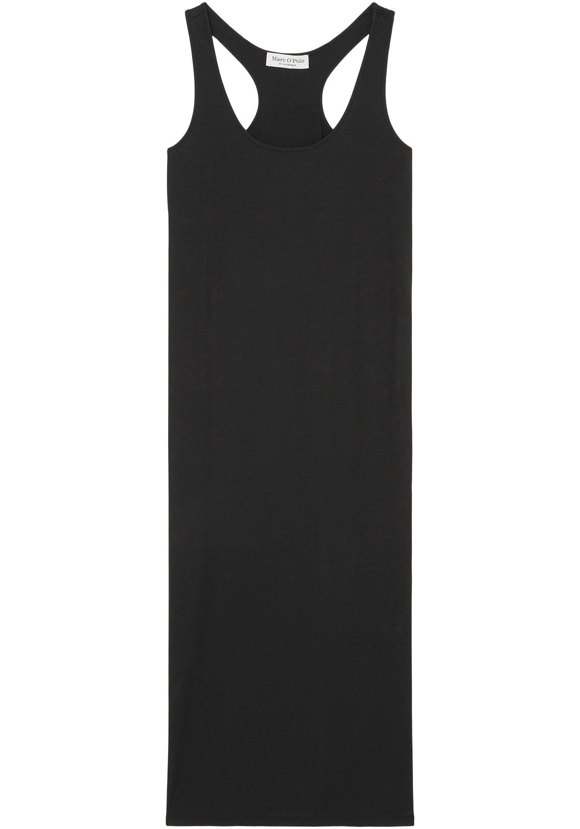 Marc O'Polo Maxikleid »Minimal Hybrid«, mit elegantem Seitenschlitz