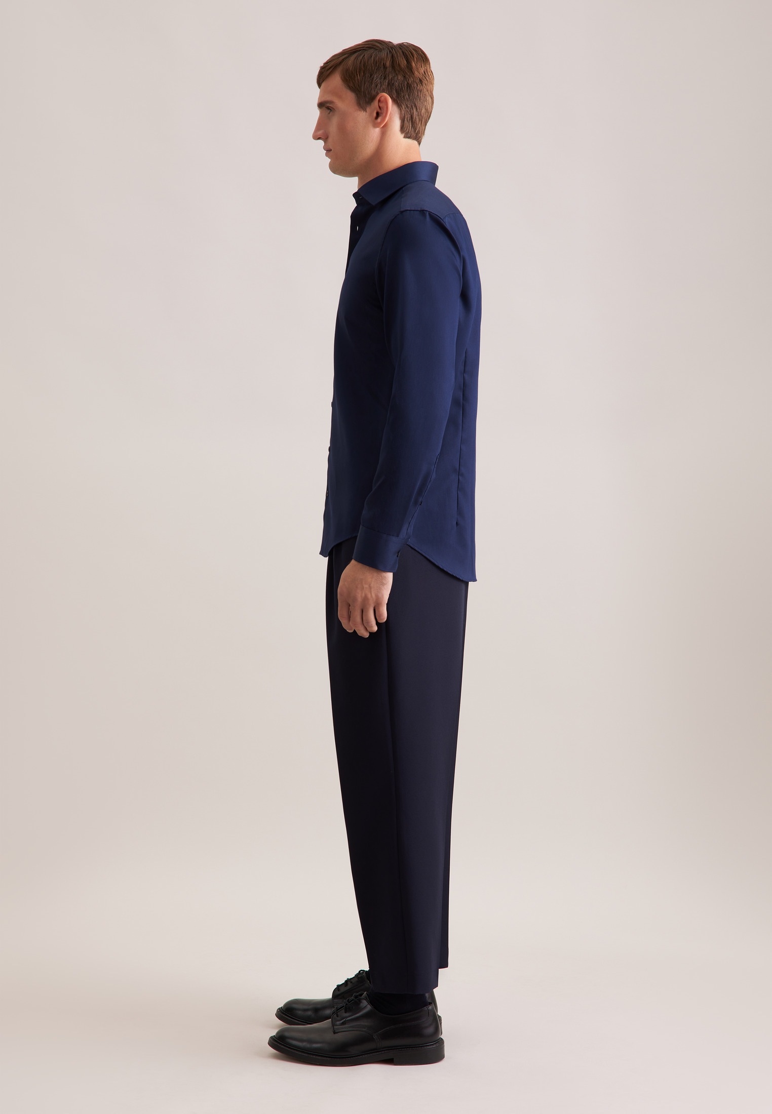 seidensticker Businesshemd »Schwarze Rose« Slim 1/1 Kentkragen Uni