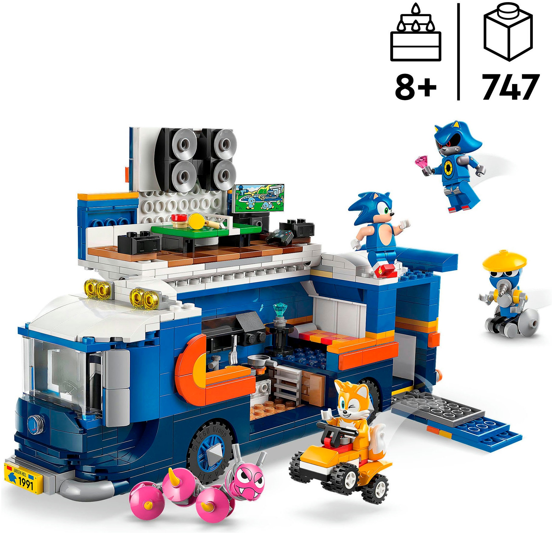 LEGO® Konstruktionsspielsteine »Team Sonics Kommando-Truck (77006), LEGO Sonic« Made in Europe