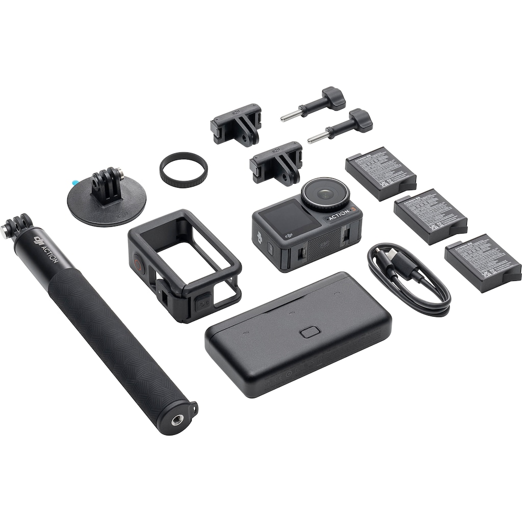 dji Camcorder »OSMO ACTION 3 ADVENTURE COMBO«, 4K Ultra HD, Bluetooth