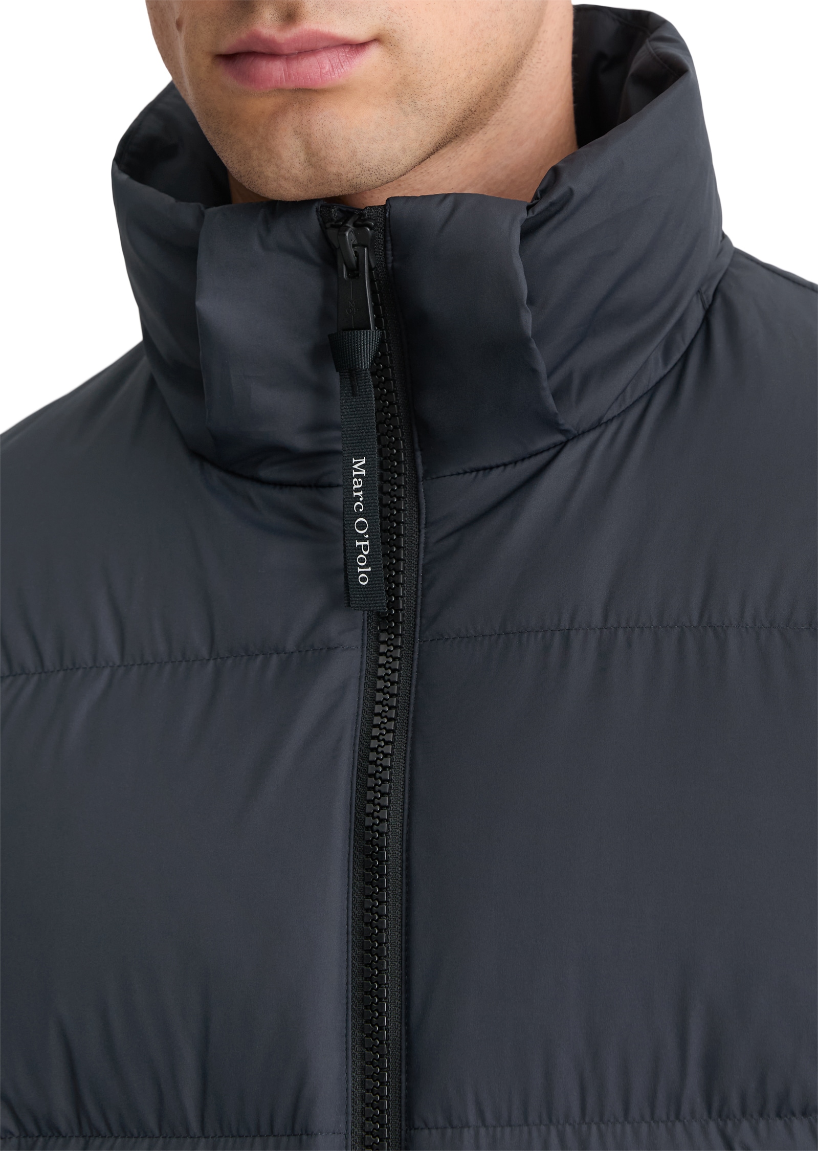 Marc O'Polo Daunenjacke mit Kapuze mit 2-Wege-Zipper und abnehmbarer Kapuze