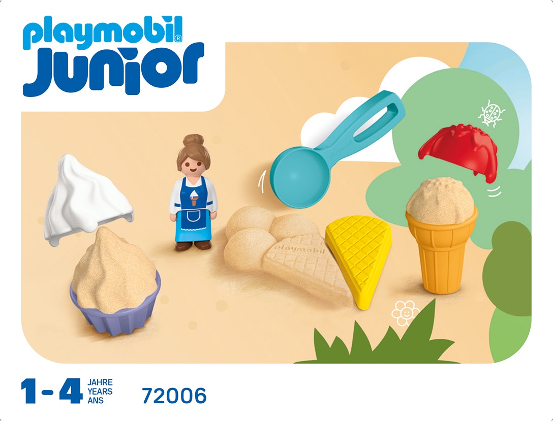 Playmobil® Sandform-Set »Sand-Eisdiele (72006), Junior Sand« Made in Europe