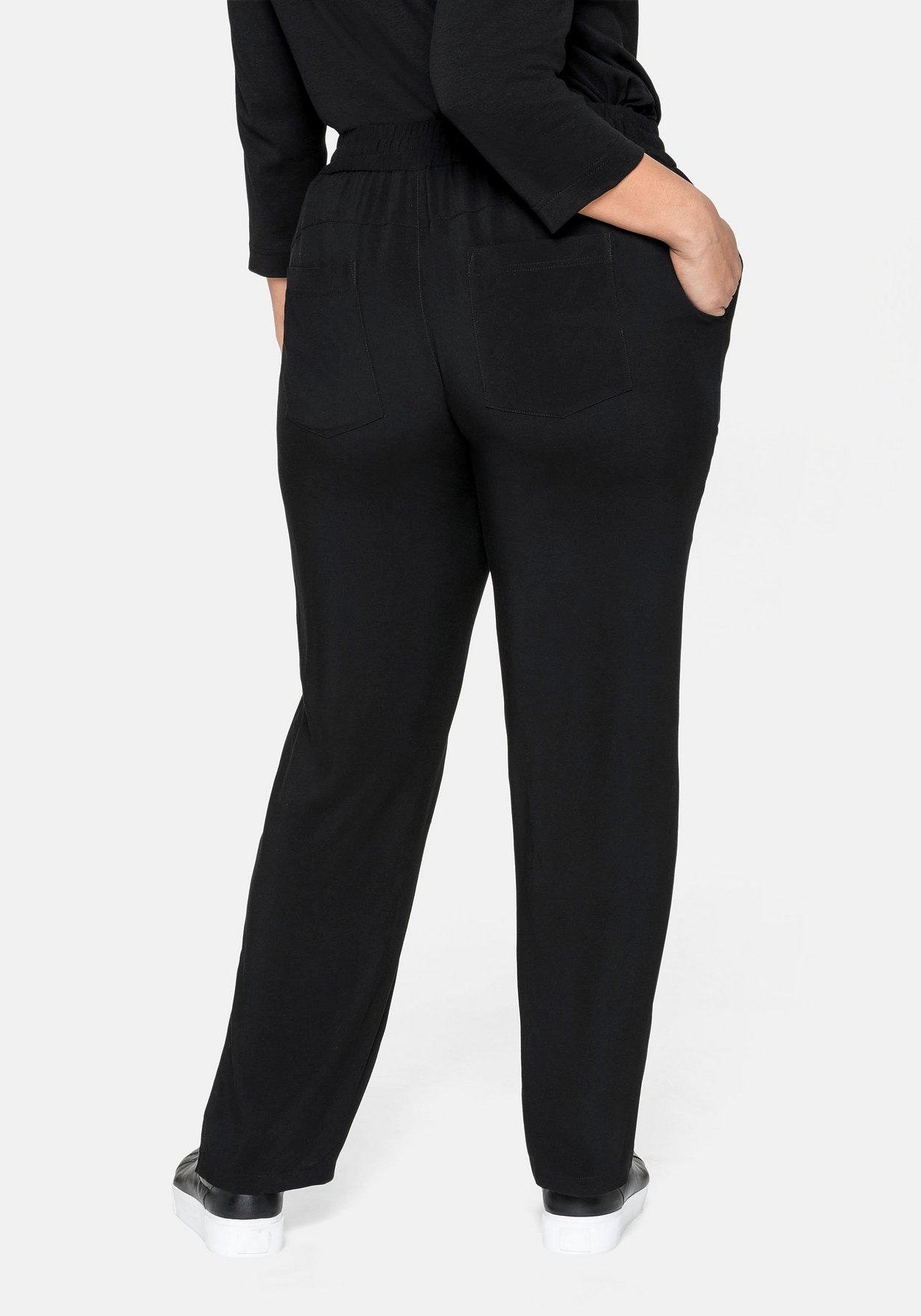Sheego Schlupfhose »Joggpants mit kleinen Seitenschlitzen«