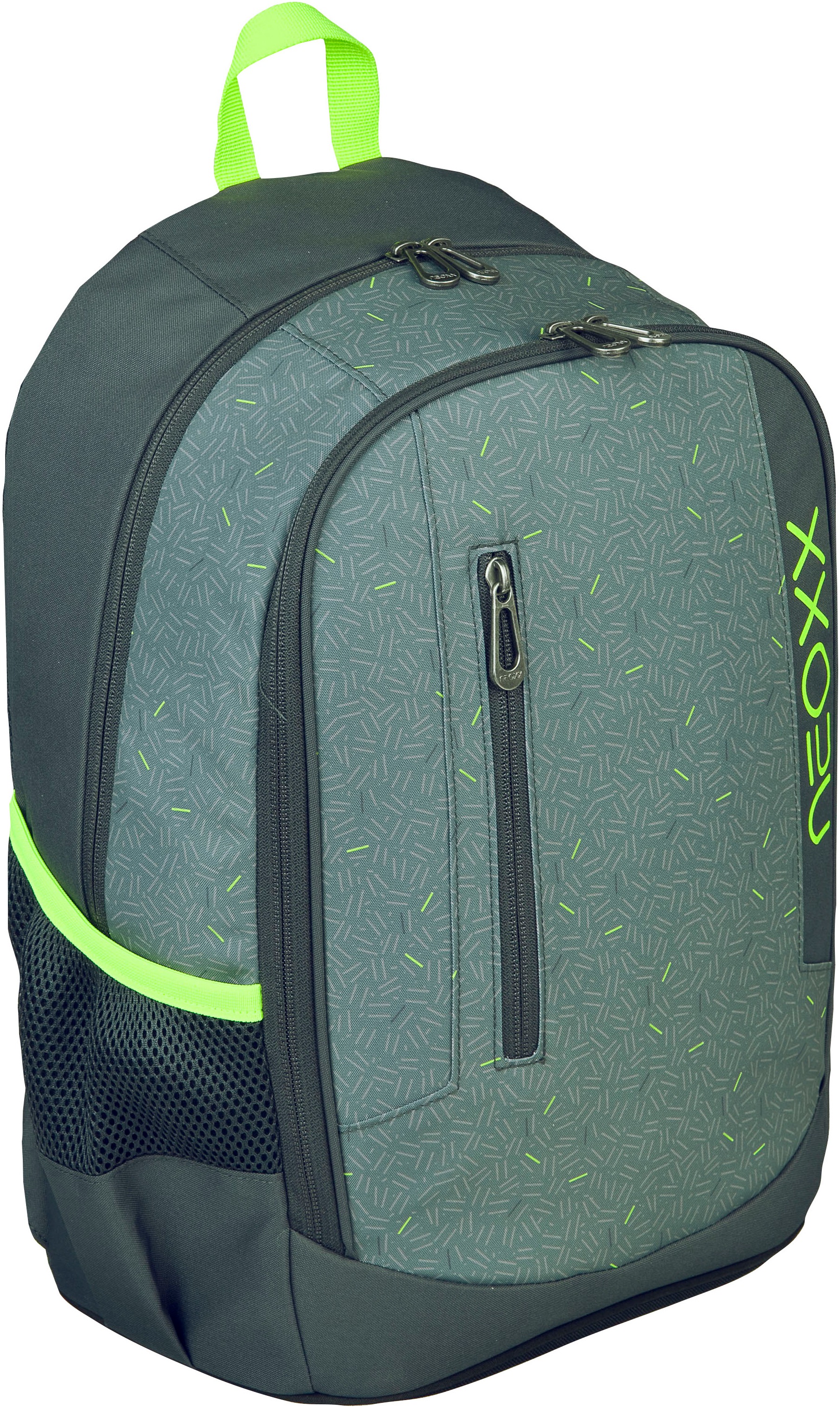 neoxx Schulrucksack »Flow, Boom«, teilweise aus recyceltem Material