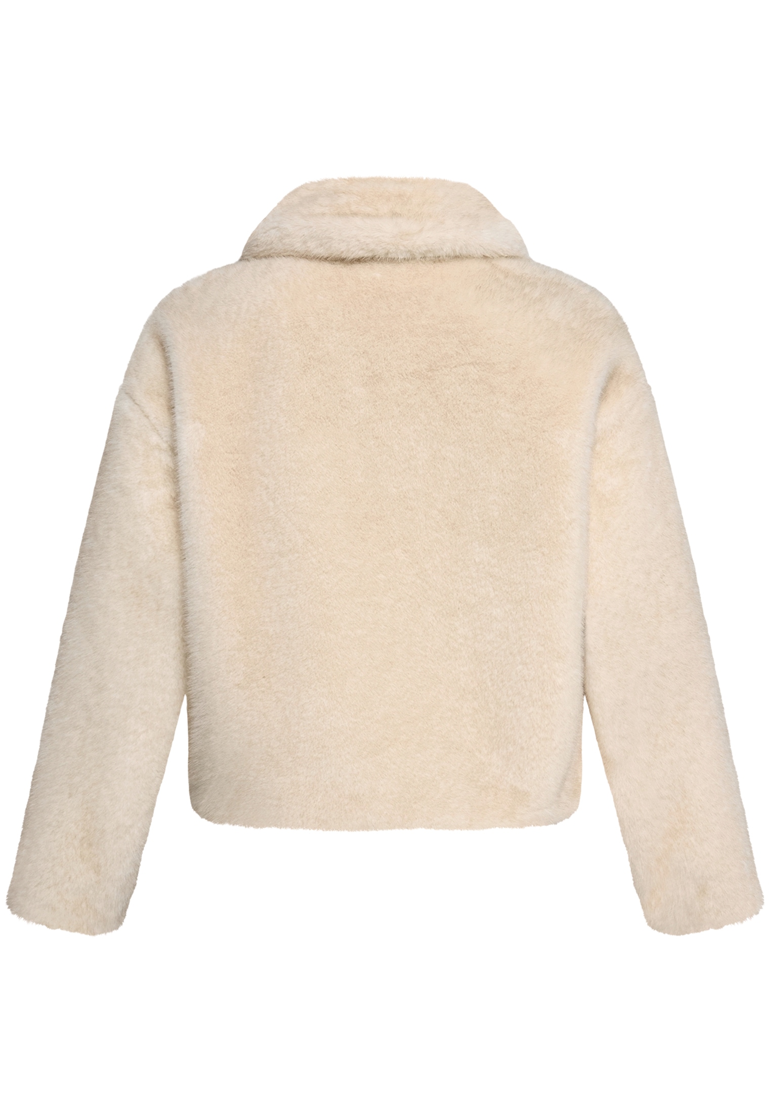 Zero Plüschjacke »Plüschjacke mit Reißverschluss«