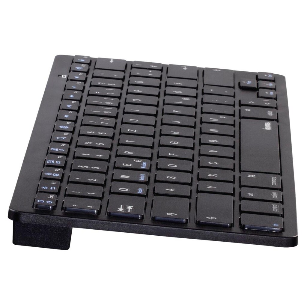 Hama Tastatur »Bluetooth-Tastatur "KEY4ALL X510", Schwarz«