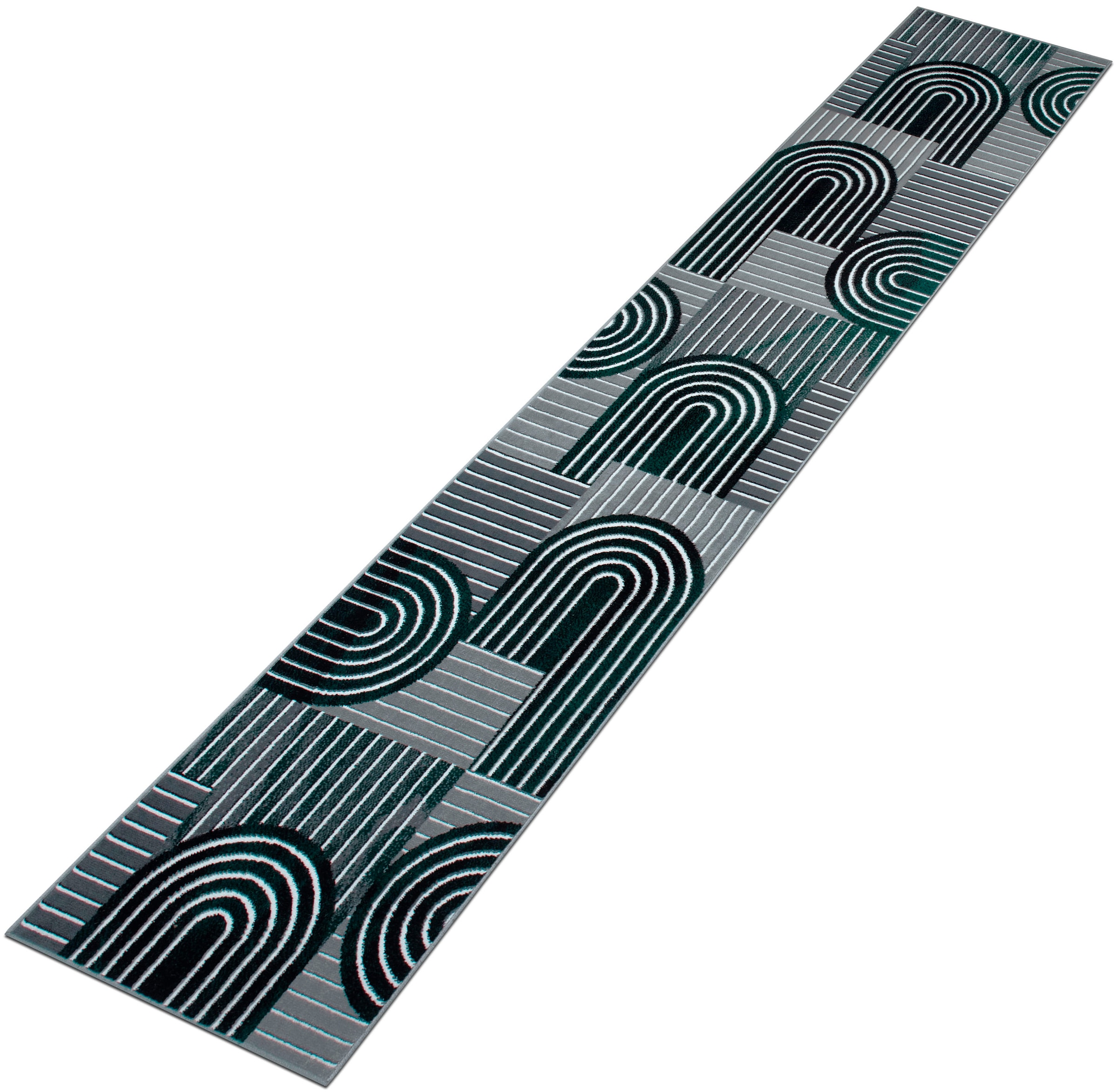 OTTO home Teppich »Lysandra« rechteckig 8 mm Höhe 3D-Effekt, softer Kurzflor, pflegeleicht, leichter Glanz, Scandi-Look