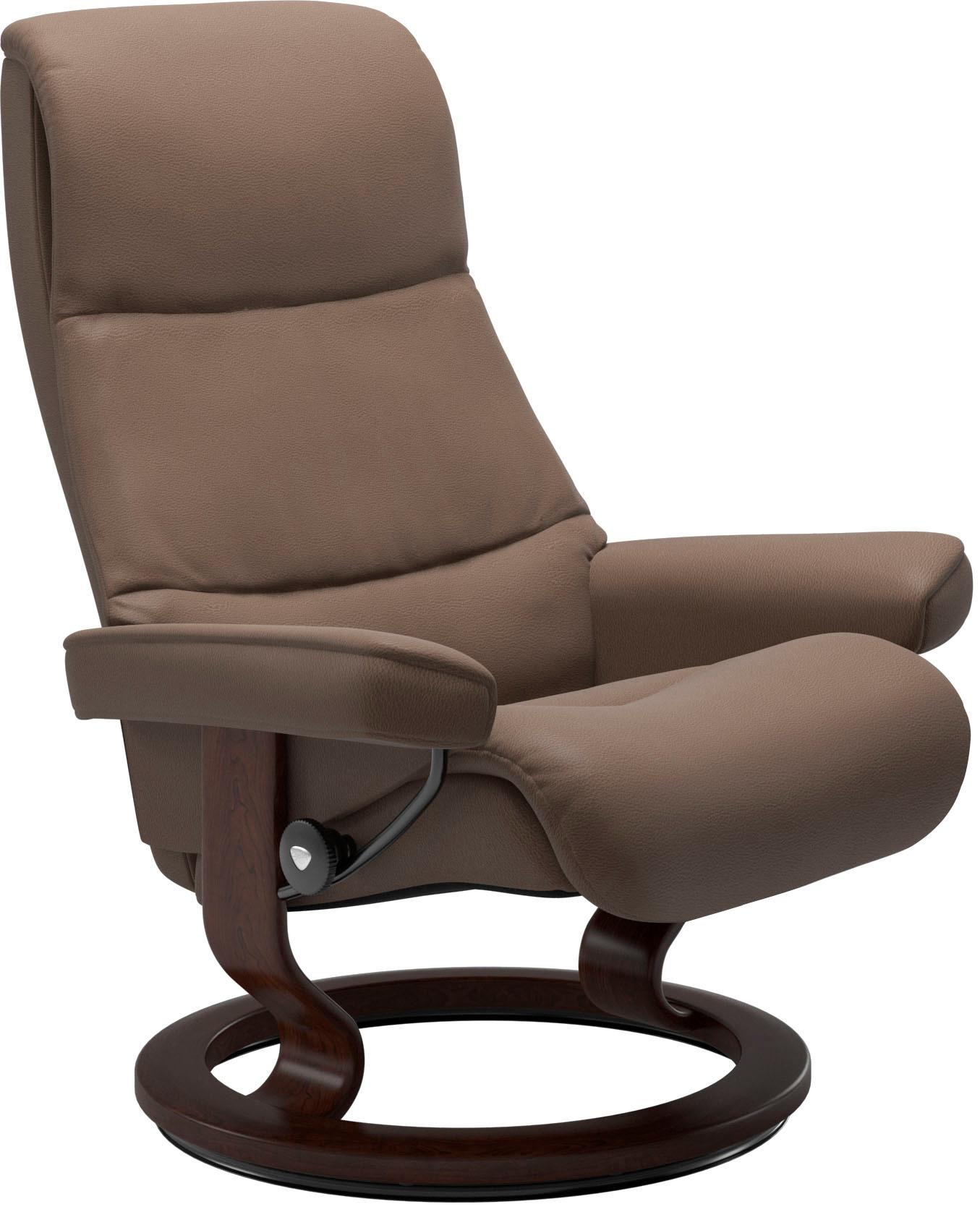 Stressless® Relaxsessel »View« mit Classic Base, Größe M,Gestell Braun
