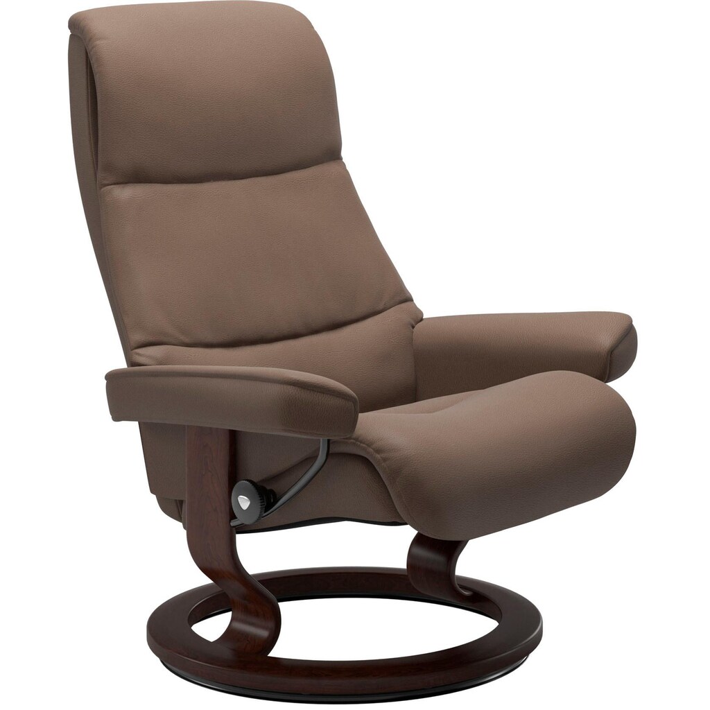 Stressless® Relaxsessel »View«, mit Classic Base, Größe M,Gestell Braun