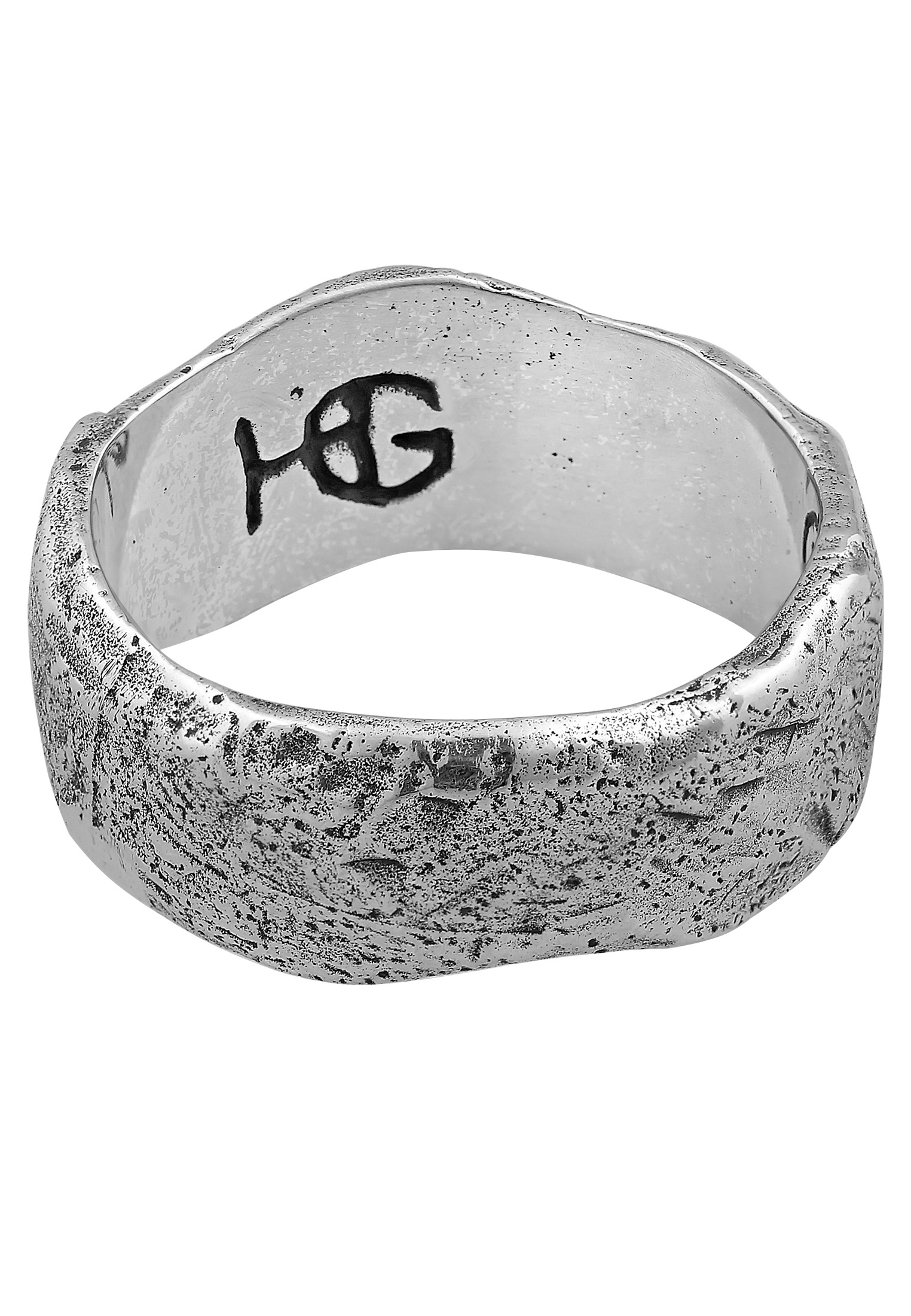 HAZE & GLORY Silberring »Ring Bandring - El Tigre Small 925 Silber«